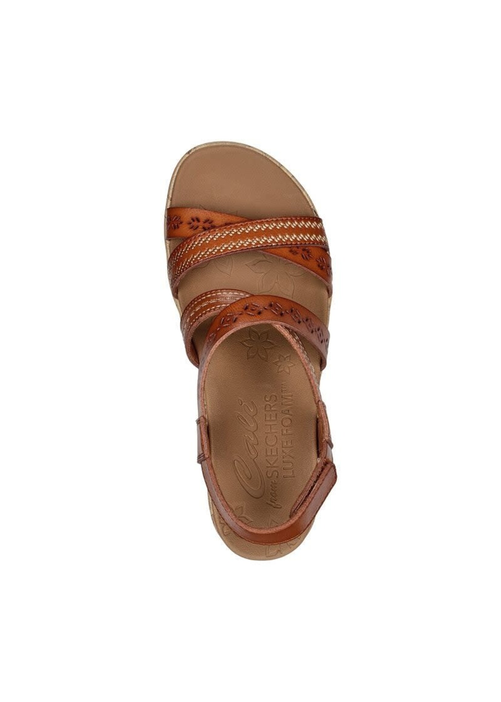 Skechers Women's Beverlee - Delicate Glow- Light Brown LUGGAGE