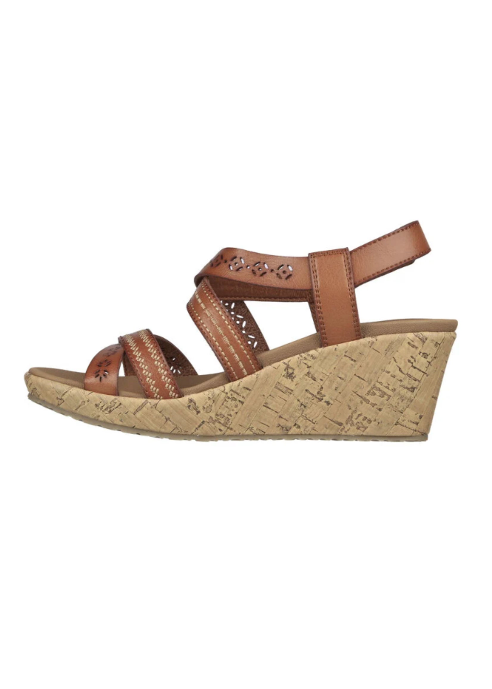 Skechers Women's Beverlee - Delicate Glow- Light Brown LUGGAGE