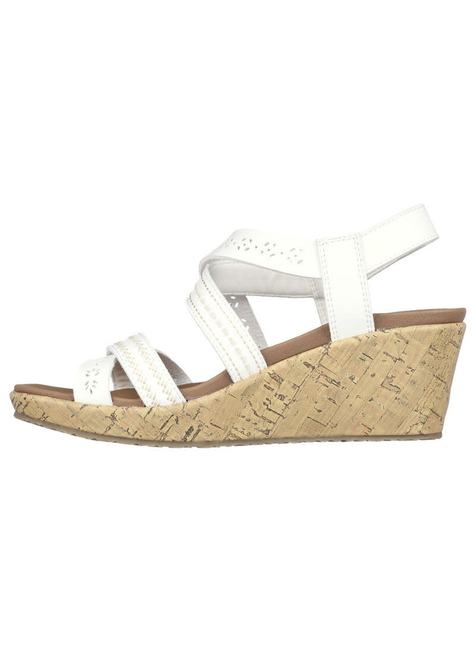 Skechers Women's Beverlee - Delicate Glow- White