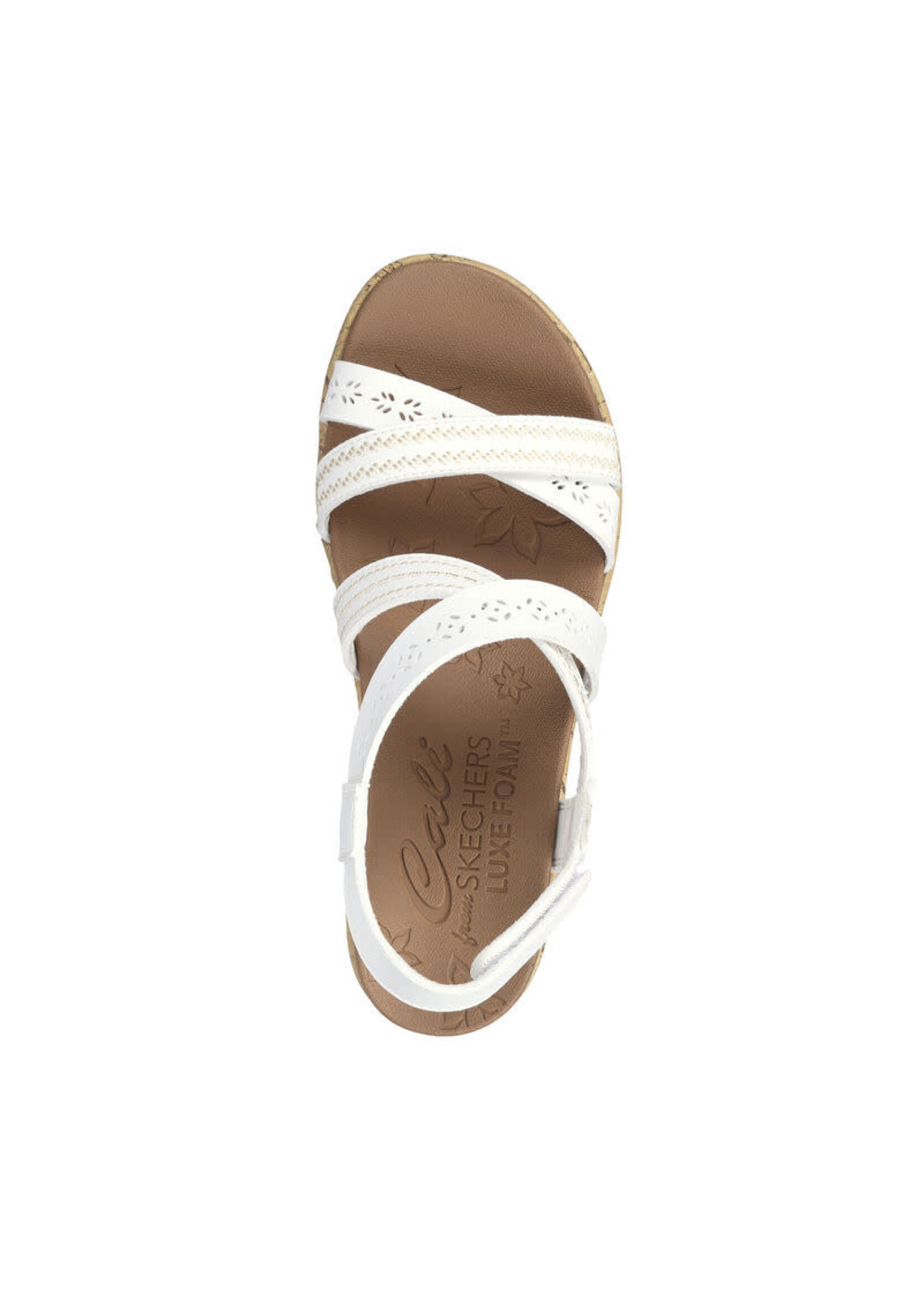 Skechers Women's Beverlee - Delicate Glow- White