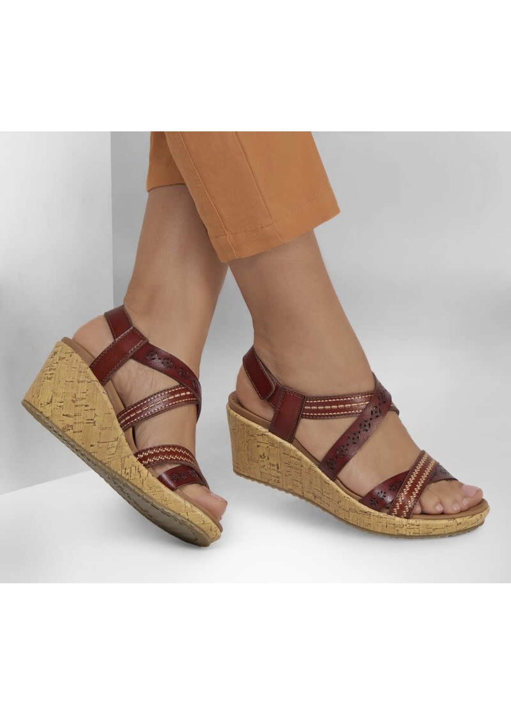 Skechers Women's Beverlee - Delicate Glow- Chocolate