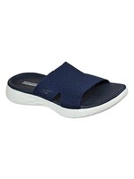 Skechers Women's On the Go 600 Sandal- Adore Navy Blue