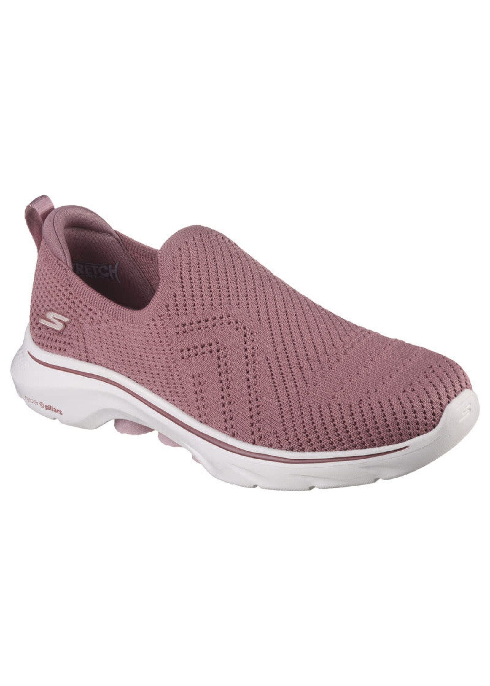 Skechers Women's Go Walk 7 Amina 125204/MVE Mauve Pink Machine washable
