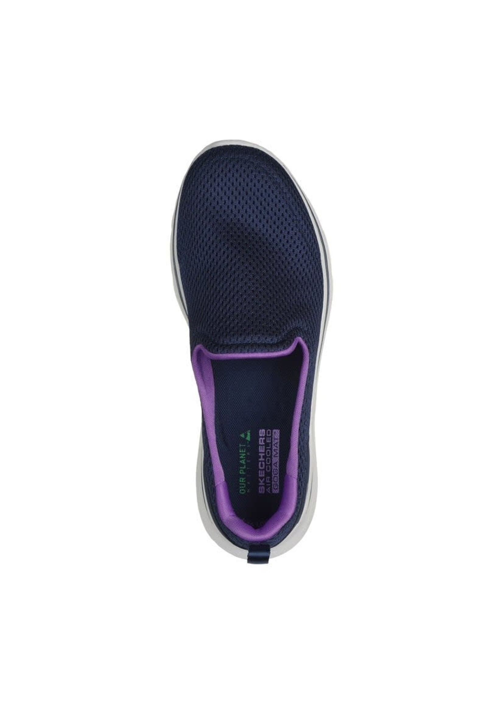 Skechers Women's Go Walk 7 Amina 125204/NVLV Navy Blue Lavender Machine washable