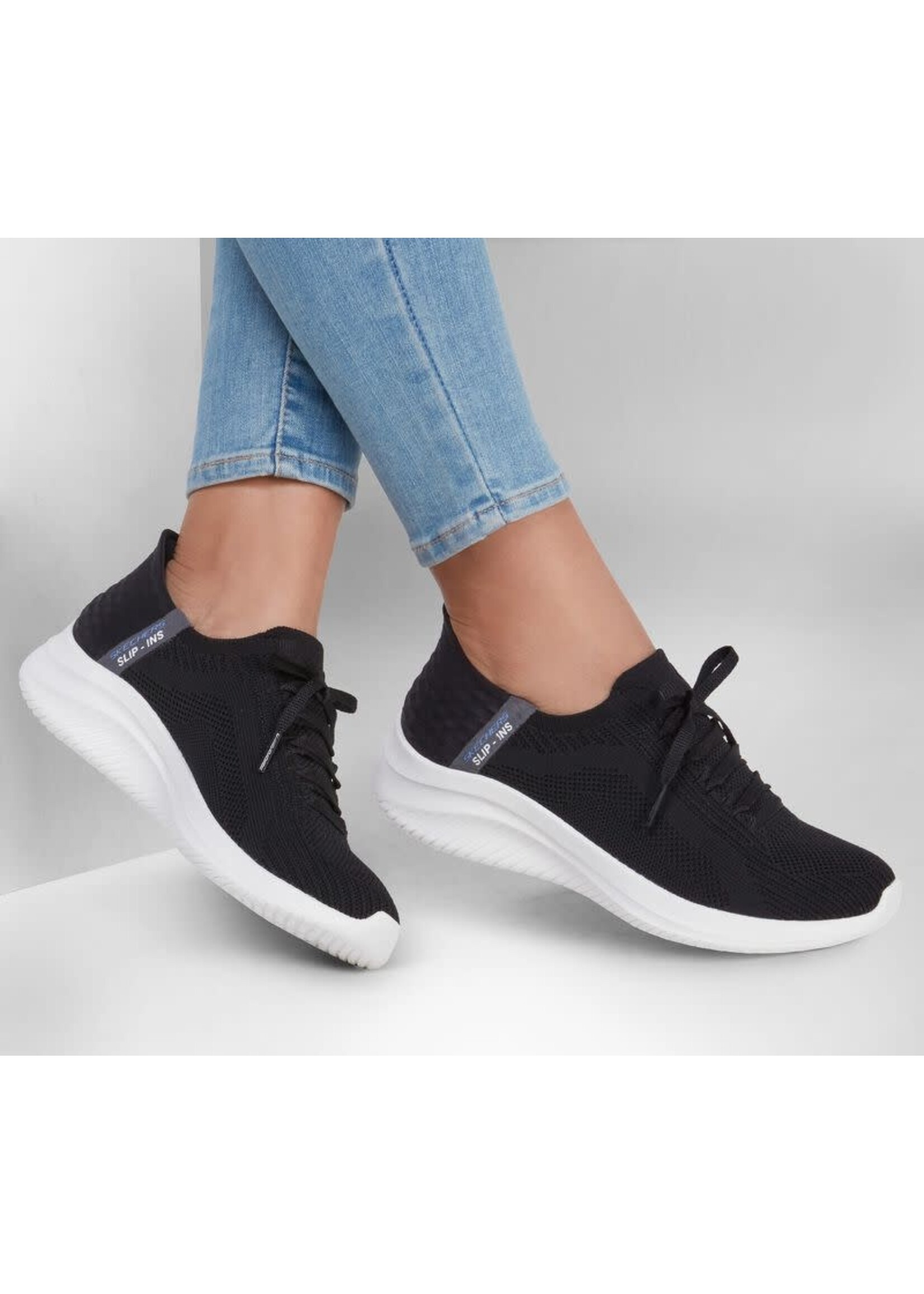 Skechers Womens SLIP-INS  Ultra Flex 3.0 Brilliant Path 149710/BLK Black
