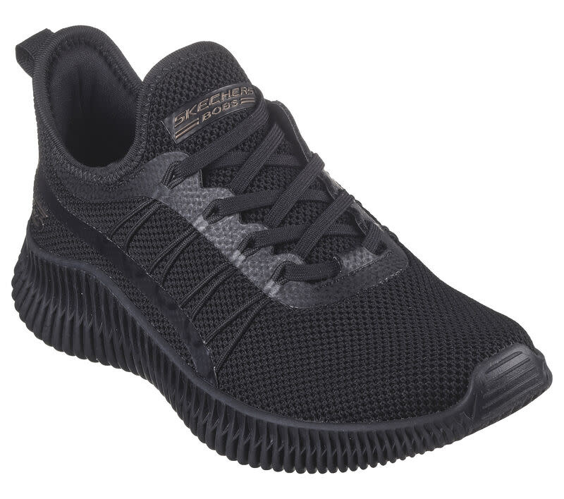 Skechers Womens BOBS Sport Geo New Aesthetics 117417 BBK Black MACHINE WASHABLE