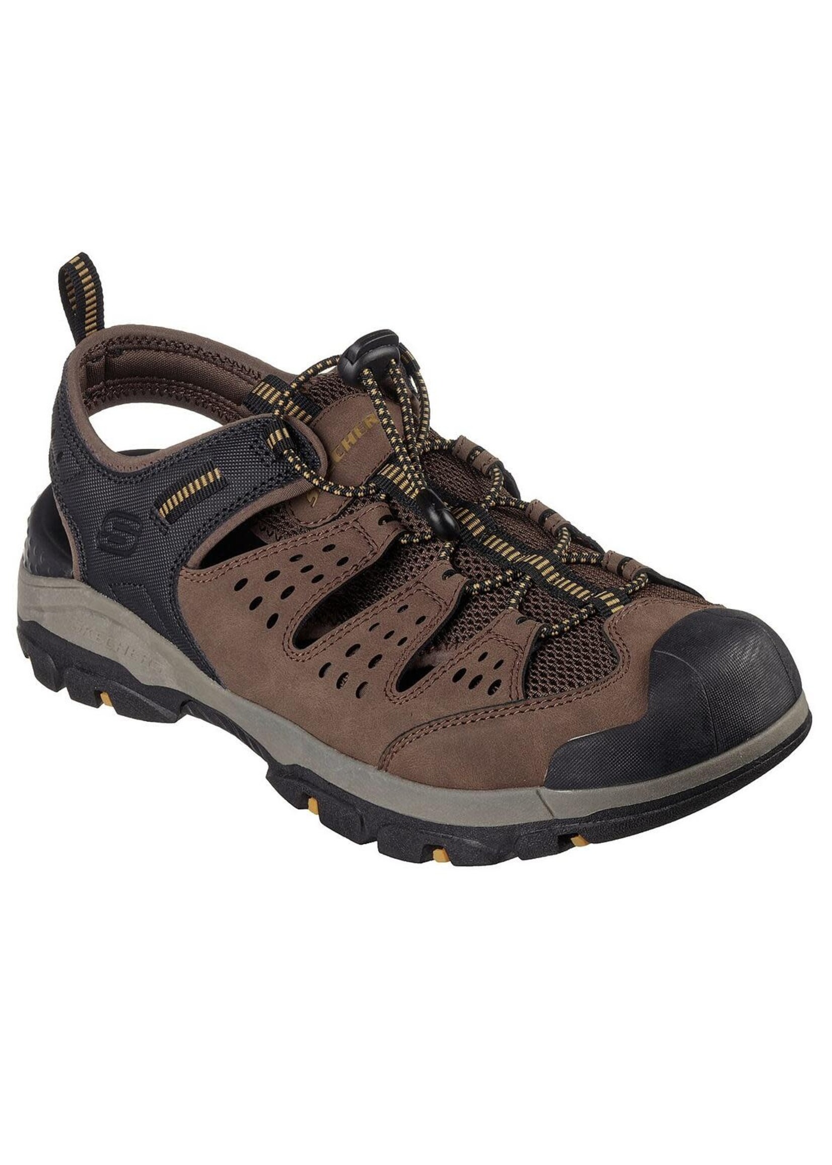 Skechers Mens Tresmen Menard 205113/BRBK Brown/Black