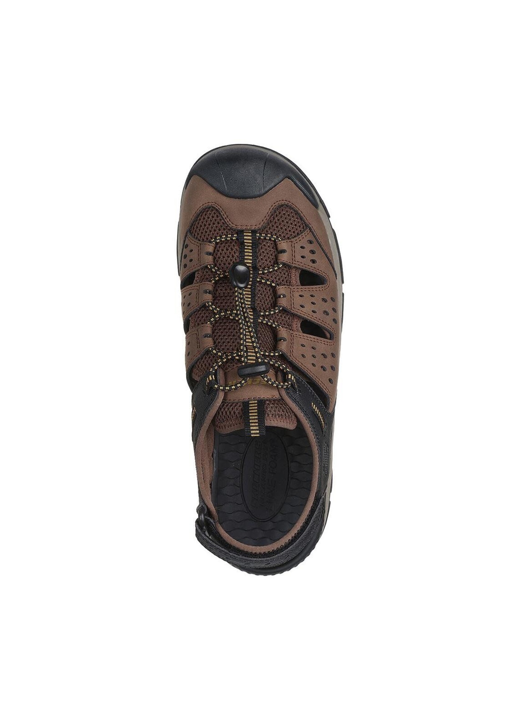 Skechers Mens Tresmen Menard 205113/BRBK Brown/Black