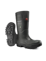 dunlop NEW Men's Steel Toe Steel plate FieldPRO Thermo+ Full Safety 15" Insulated PU Work Boots Black