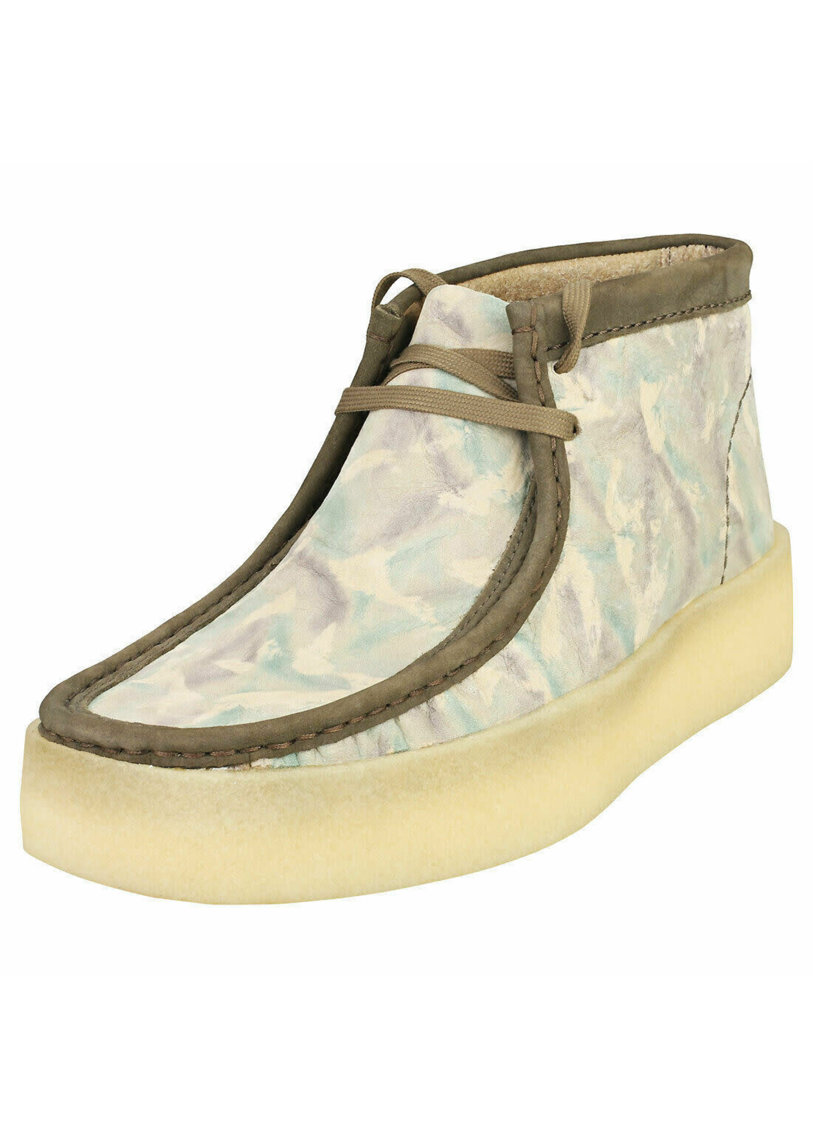 Clarks WallabeeCup Boot Green Camo