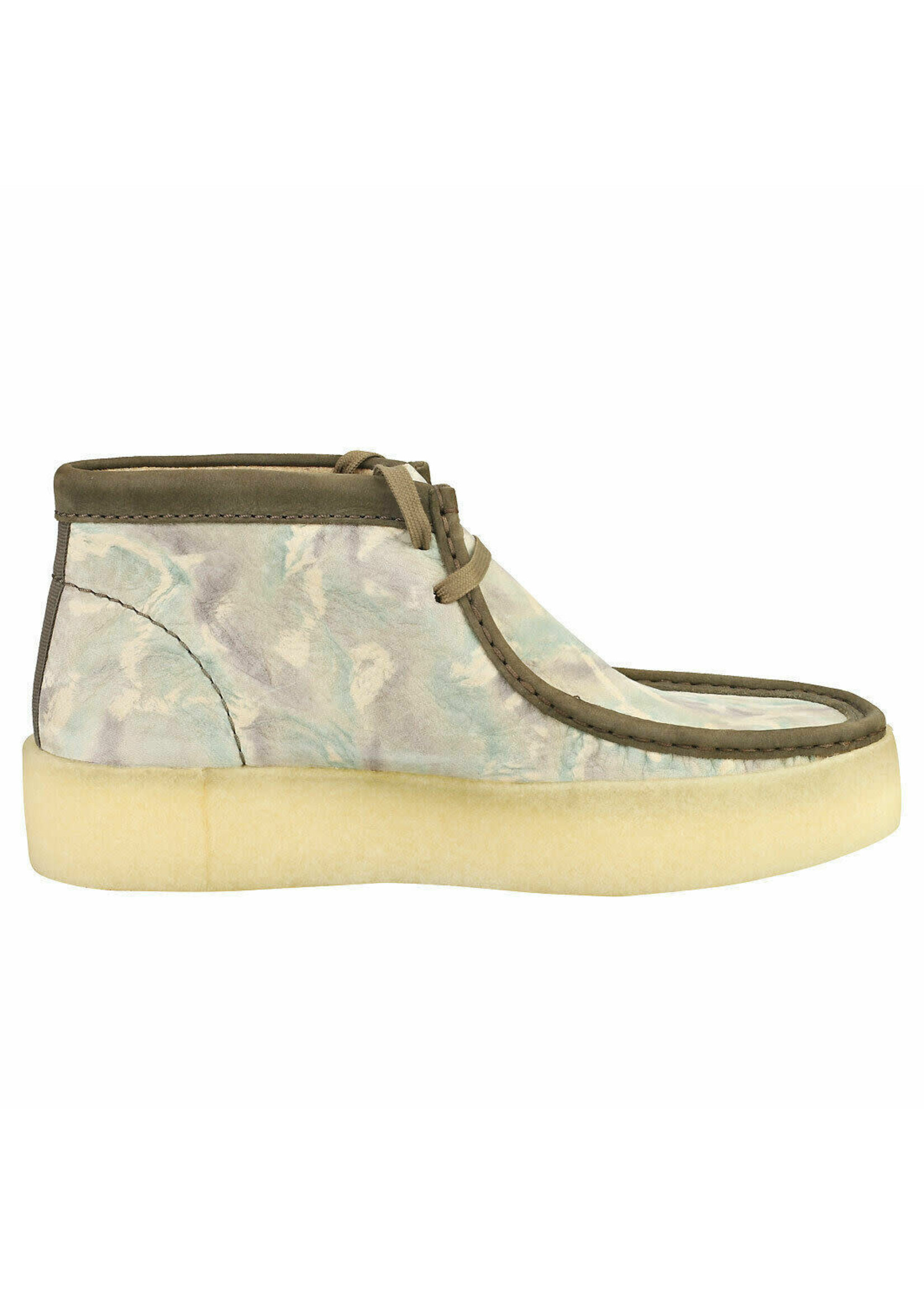 Clarks WallabeeCup Boot Green Camo