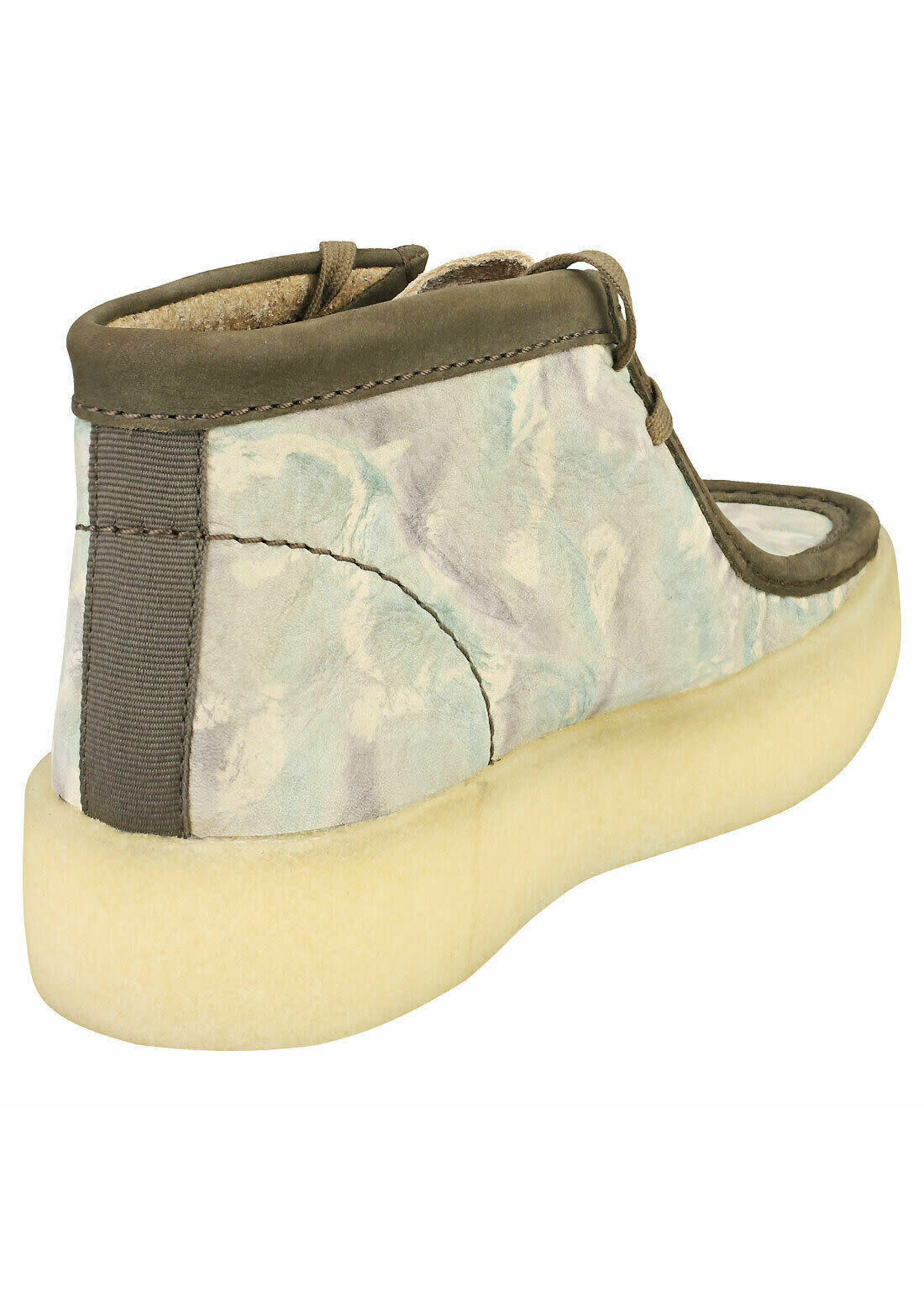 Clarks WallabeeCup Boot Green Camo