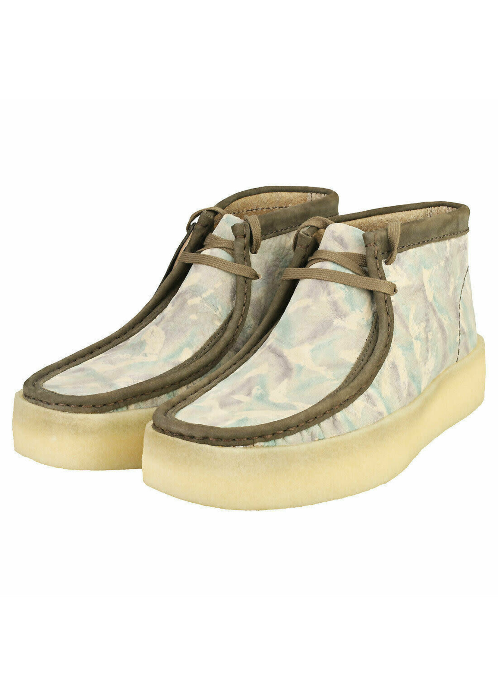 Clarks WallabeeCup Boot Green Camo
