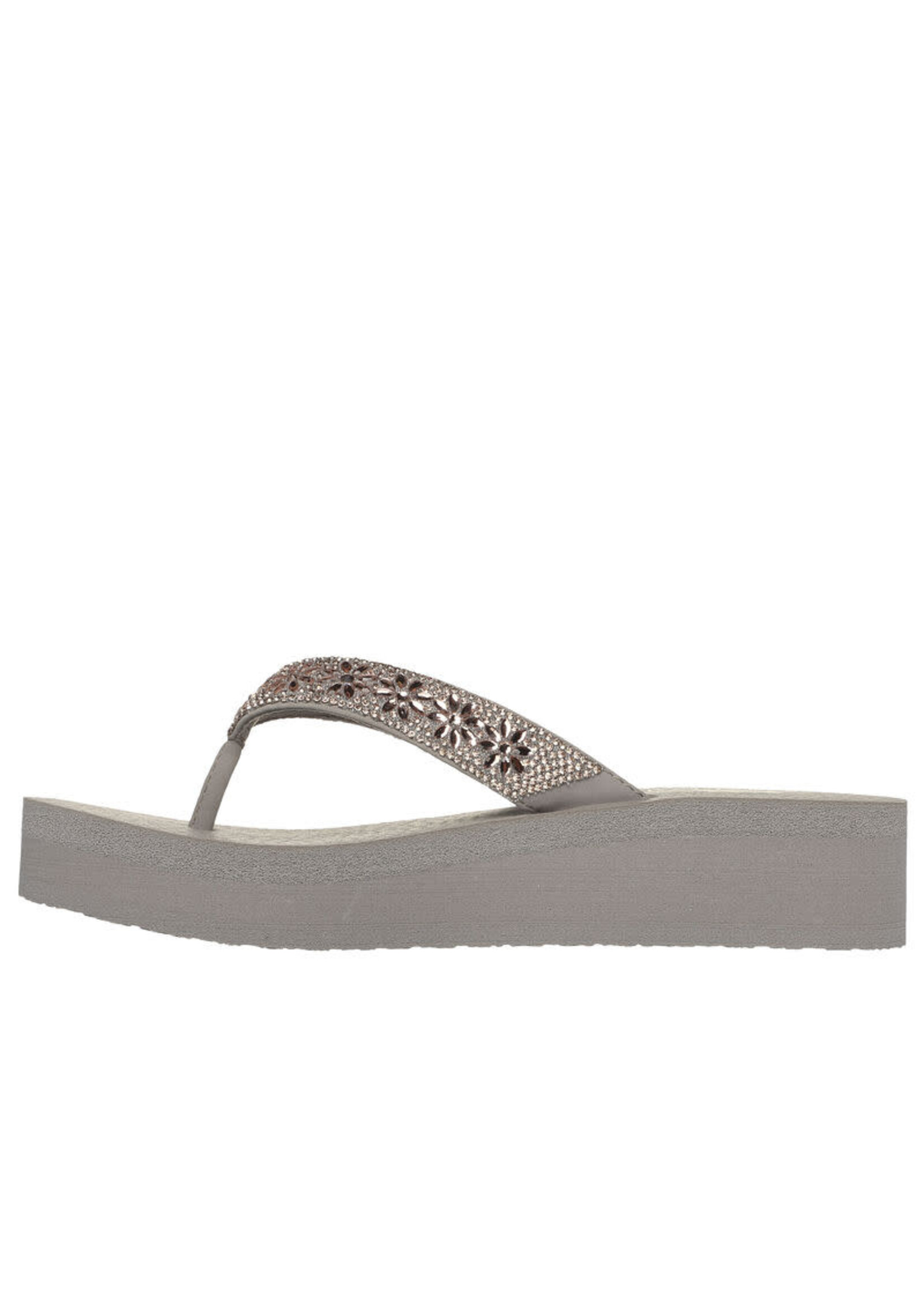 Skechers Womens Vinyasa Wild Daisies 119638 /TPE Taupe Beige