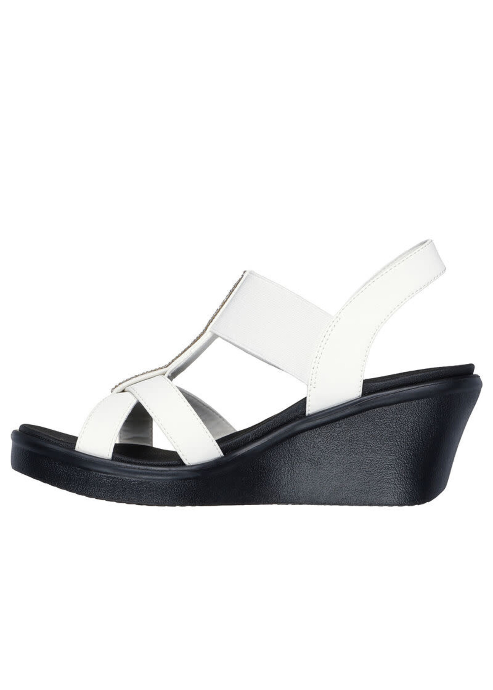 Skechers Women's Rumble On- Glammed Up- 119608/WHT White