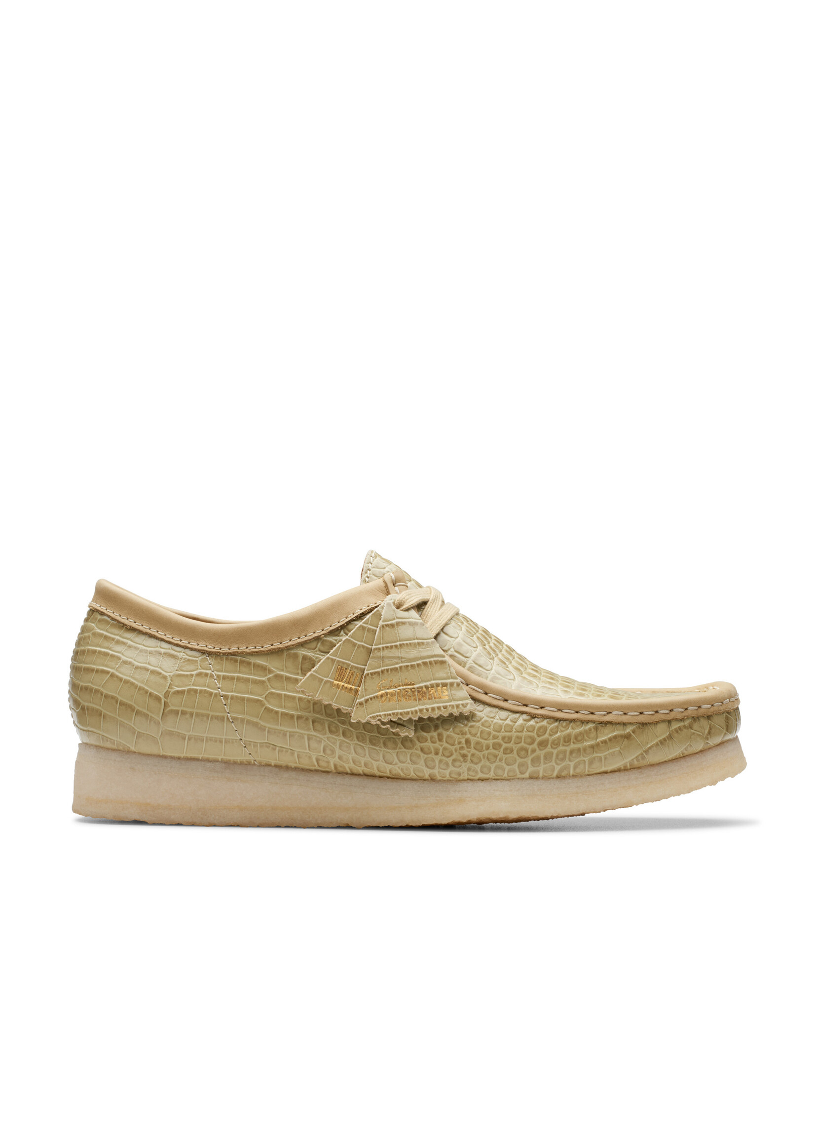 Clarks Men's Originals Wallabee Maple Croc | 26176572