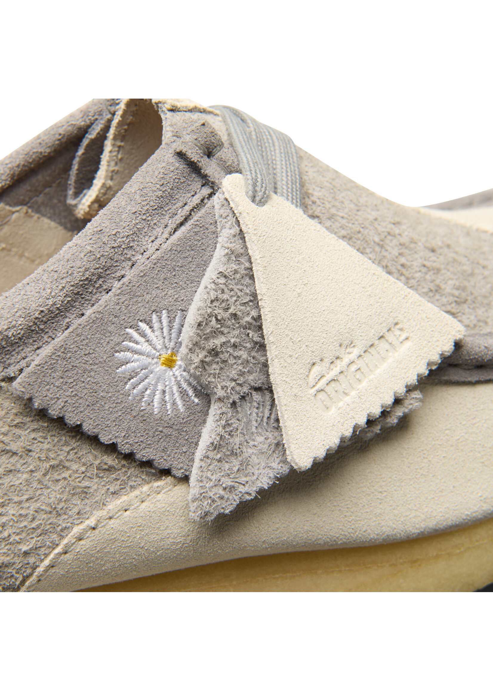 Clarks Men's Originals Wallabee Grey/Off White | 26176525