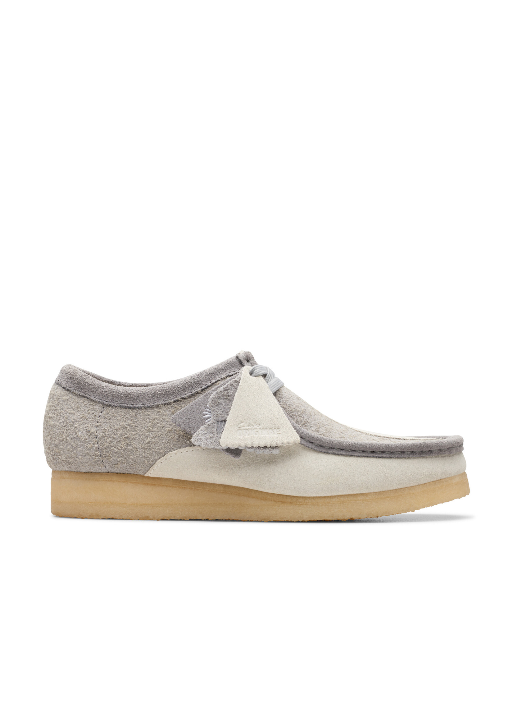 Clarks Men's Originals Wallabee Grey/Off White | 26176525