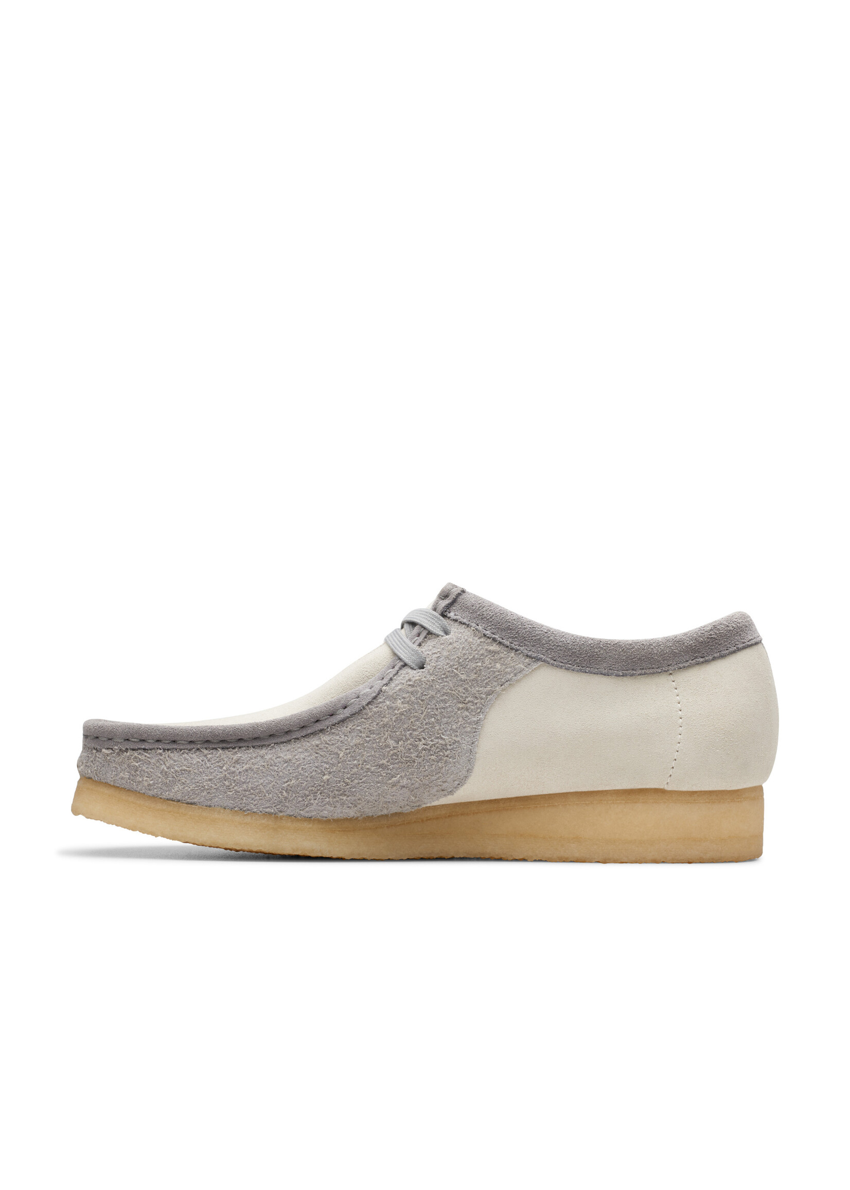Clarks Men's Originals Wallabee Grey/Off White | 26176525
