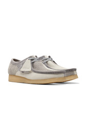 Clarks Men's Originals Wallabee Grey/Off White | 26176525 - SHOE