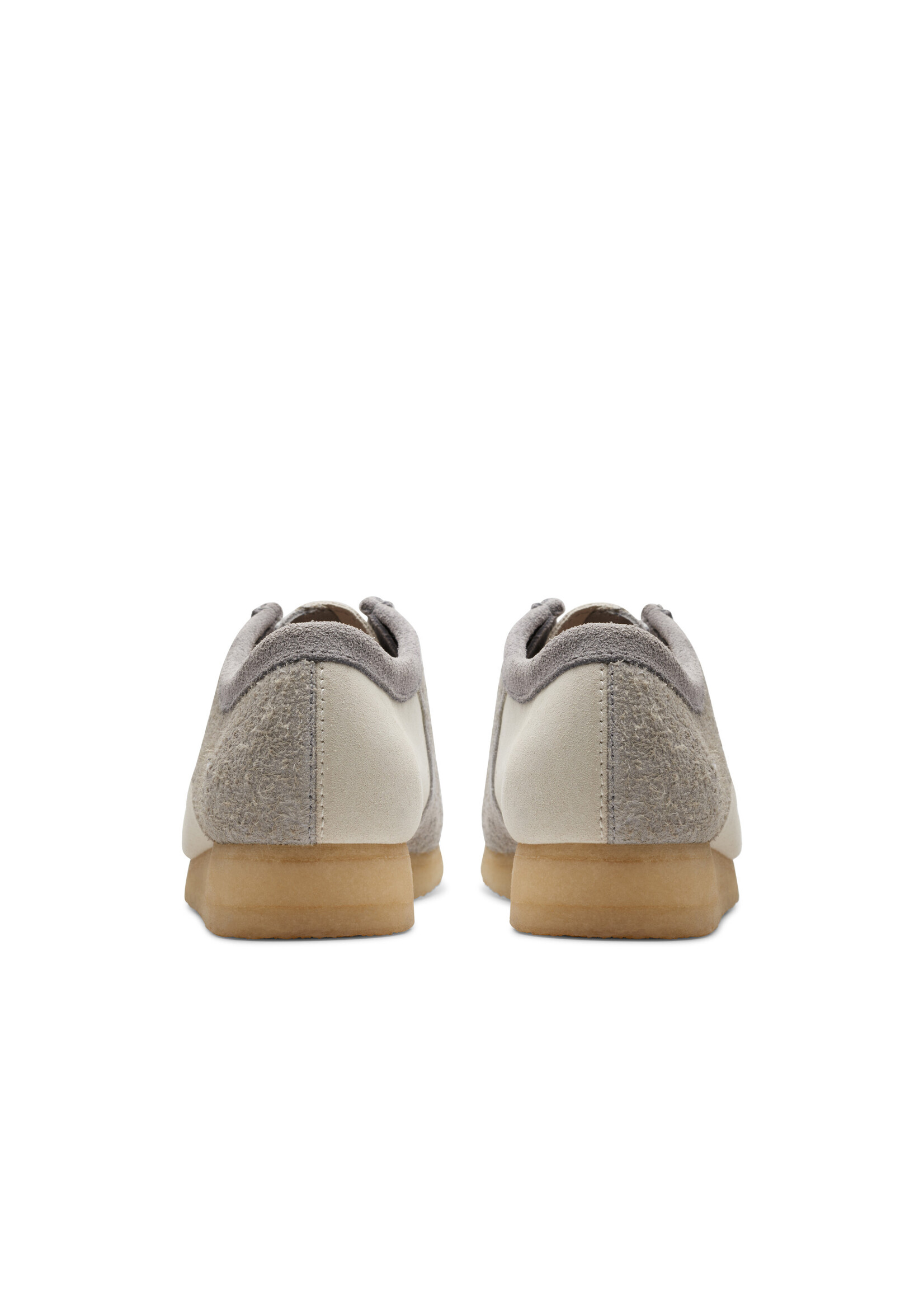 Clarks Men's Originals Wallabee Grey/Off White | 26176525