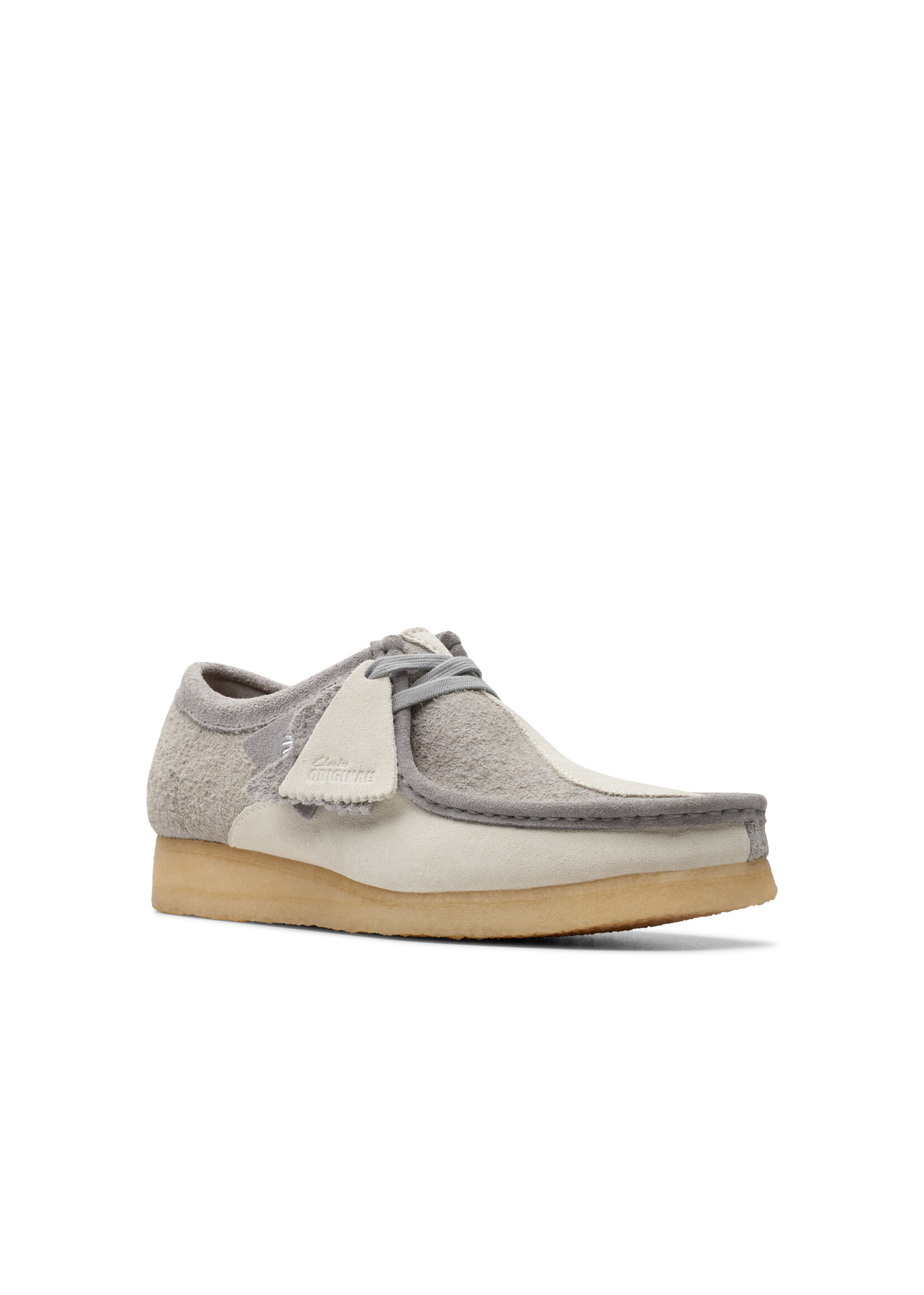 Clarks Men's Originals Wallabee Grey/Off White | 26176525