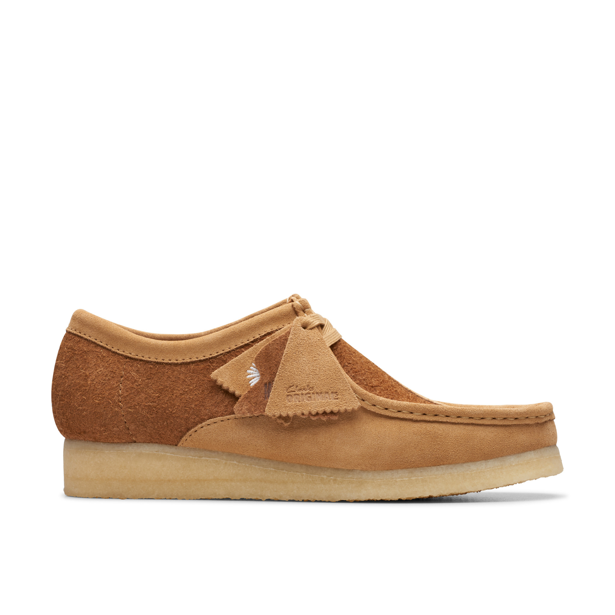 Clarks Men's Originals Wallabee Tan Combi Brown | 26175917 - SHOE