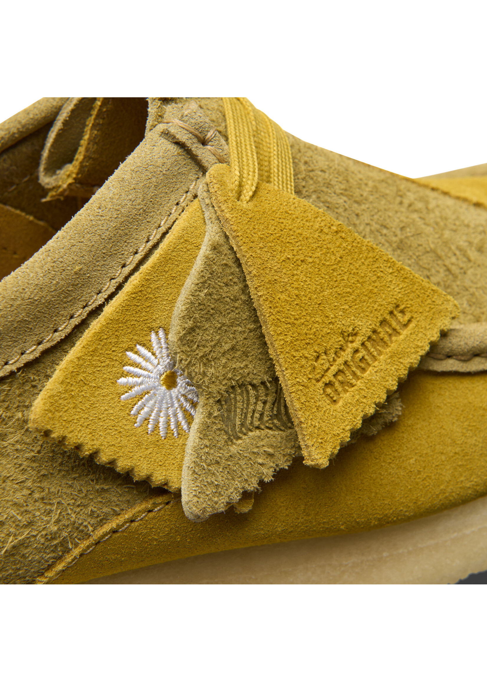 Clarks Men's Originals Wallabee Olive Combi Green | 26175842