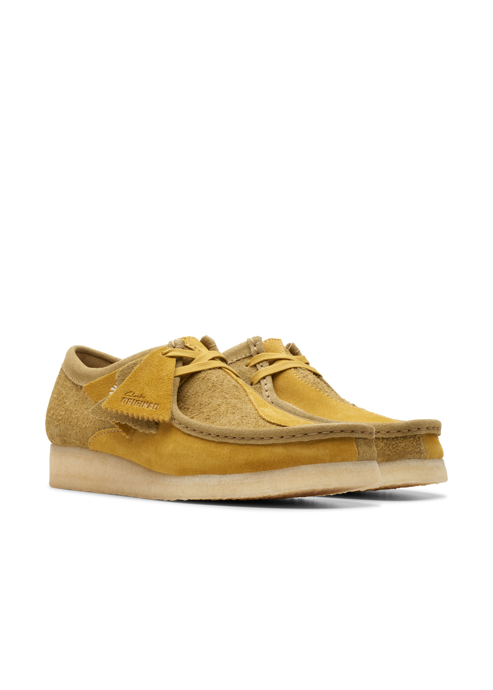 Clarks Men's Originals Wallabee Olive Combi Green | 26175842