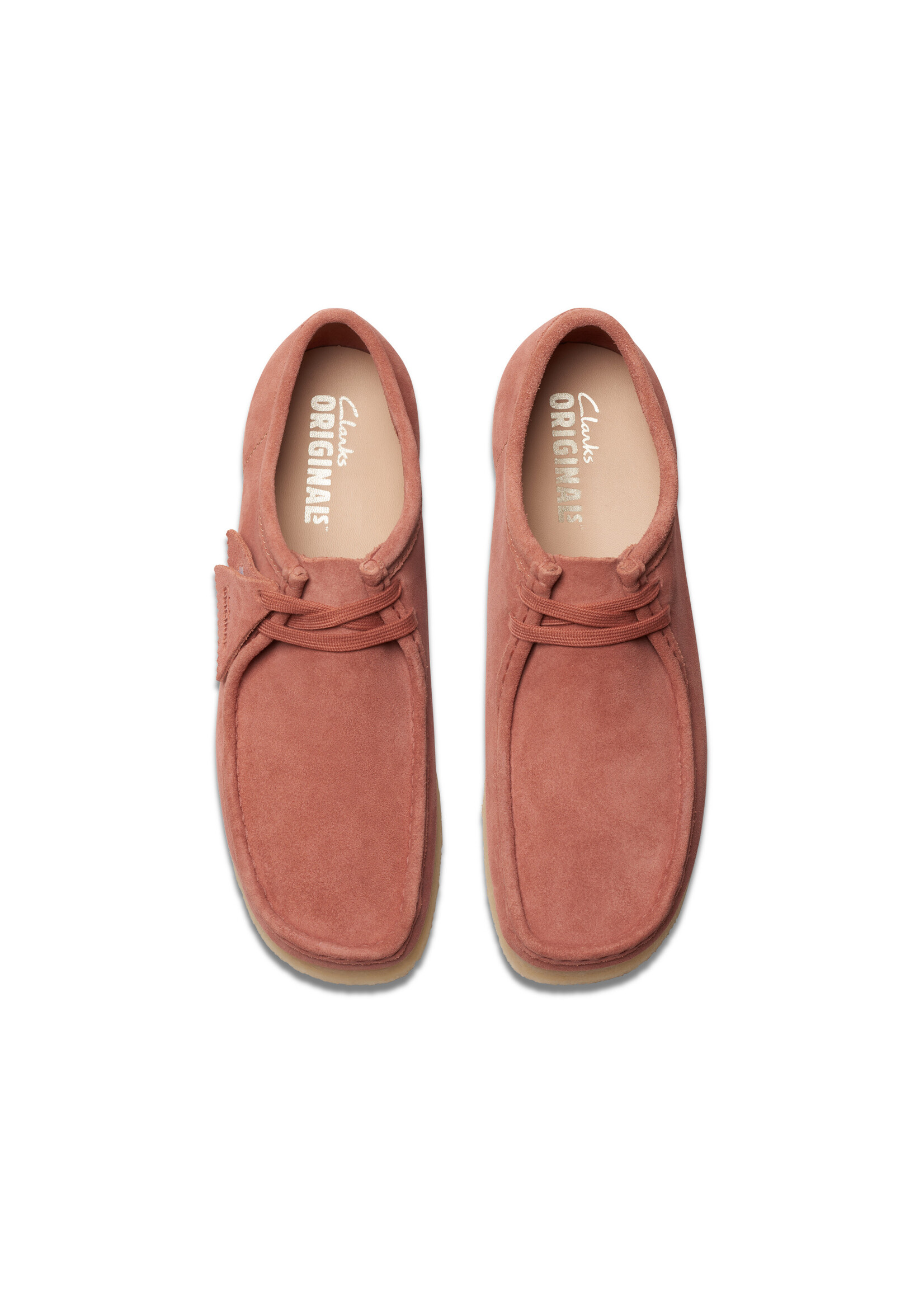 Clarks Men's Originals Wallabee Terracotta Suede Pink | 26176547