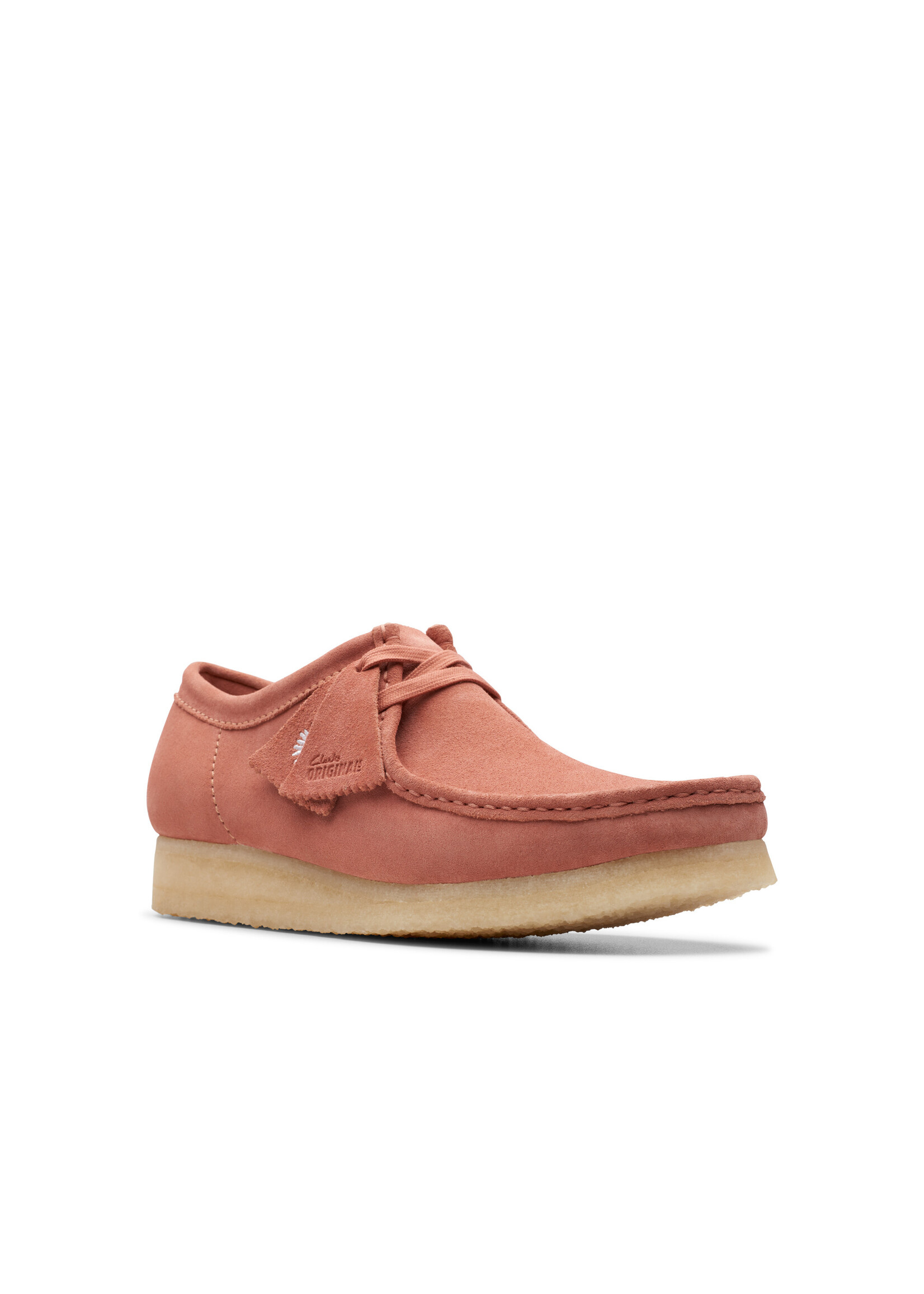 Clarks Men's Originals Wallabee Terracotta Suede Pink | 26176547