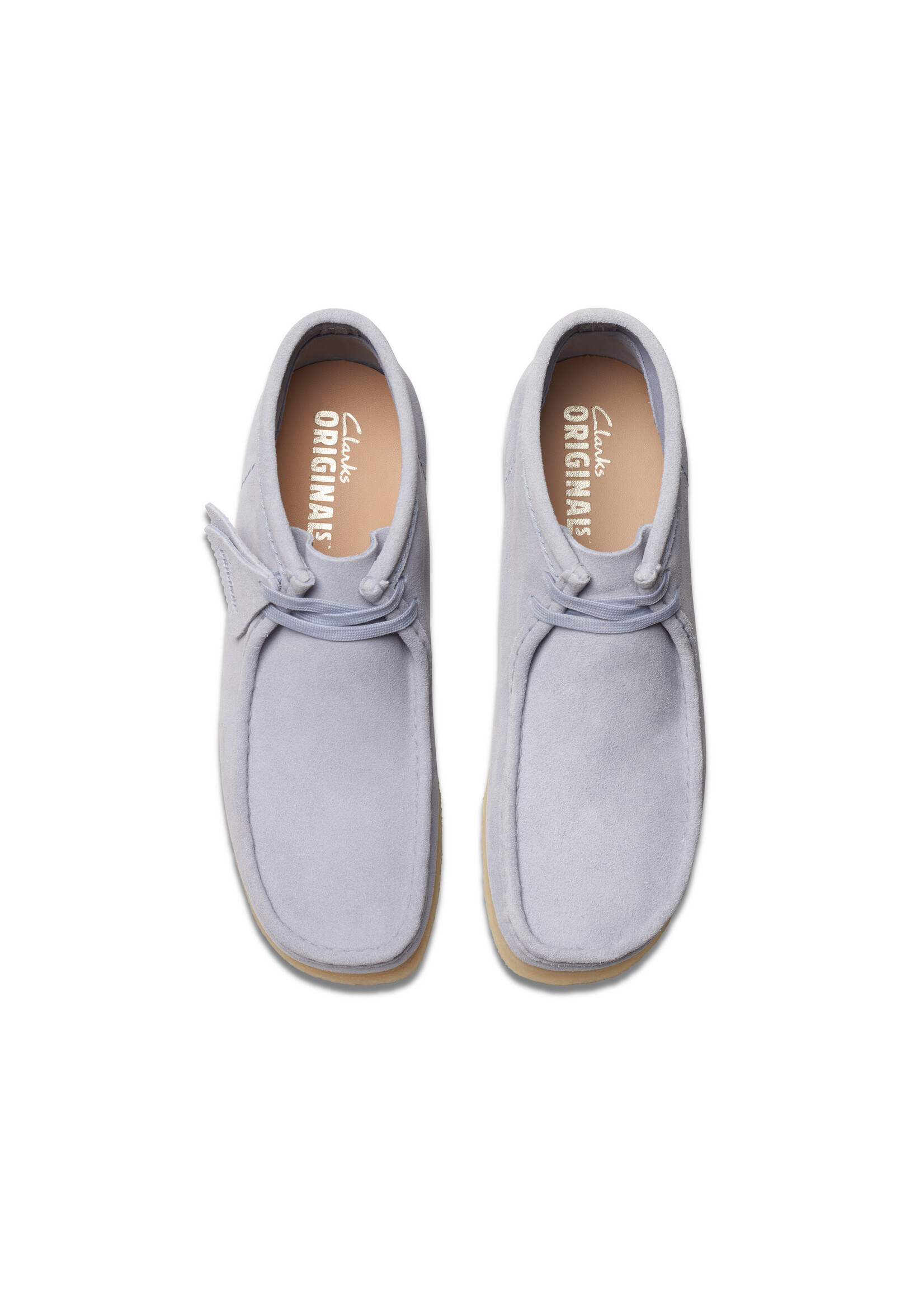 Clarks Men's Originals Wallabee Boot Cloud Grey Suede | 26175699