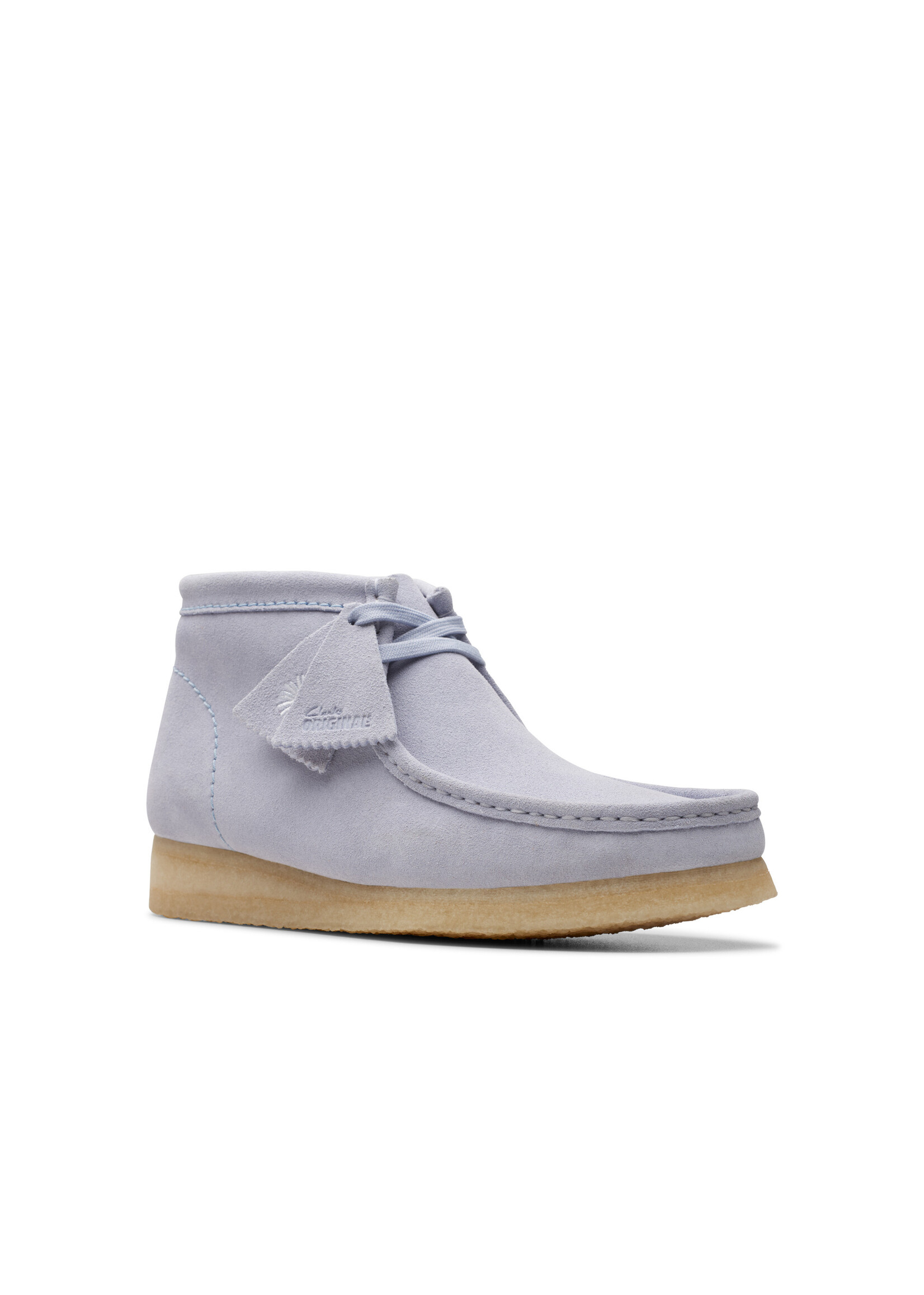 Clarks Men's Originals Wallabee Boot Cloud Grey Suede | 26175699