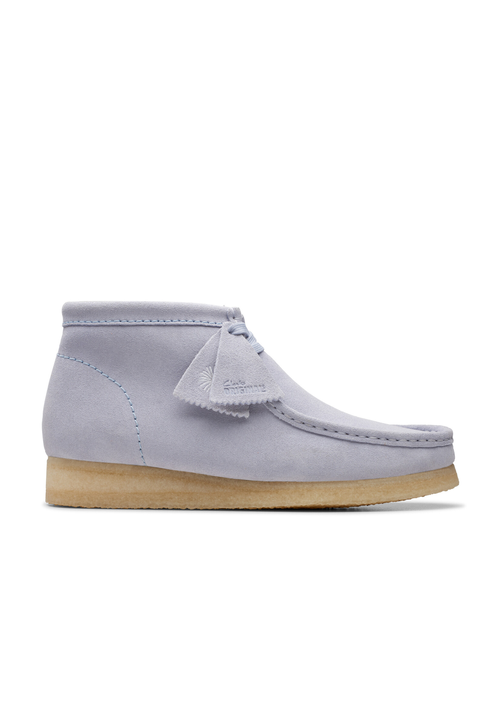 Clarks Men's Originals Wallabee Boot Cloud Grey Suede | 26175699