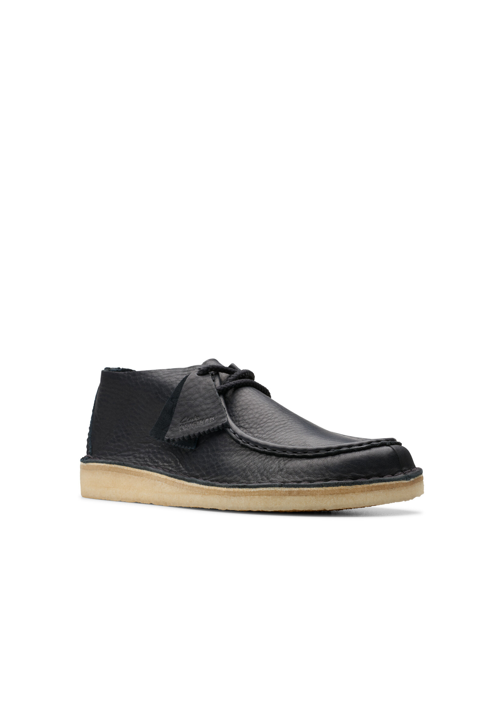 Clarks Men's Originals Desert Nomad Black Leather | 26176545