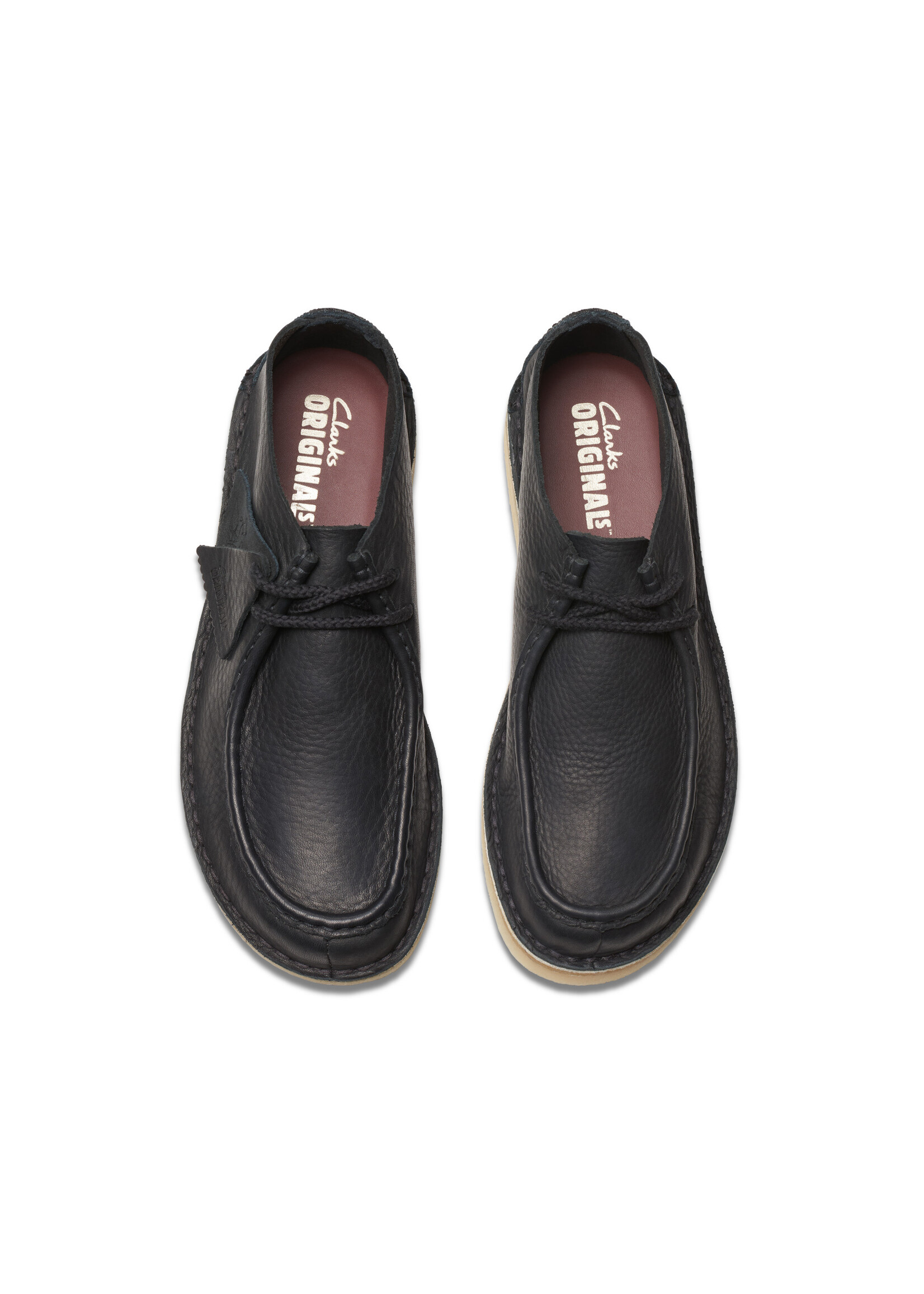 Clarks Men's Originals Desert Nomad Black Leather | 26176545