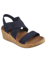 Skechers Womens Arch Fit Beverlee Love Stays Sandals 119260 Navy Blue