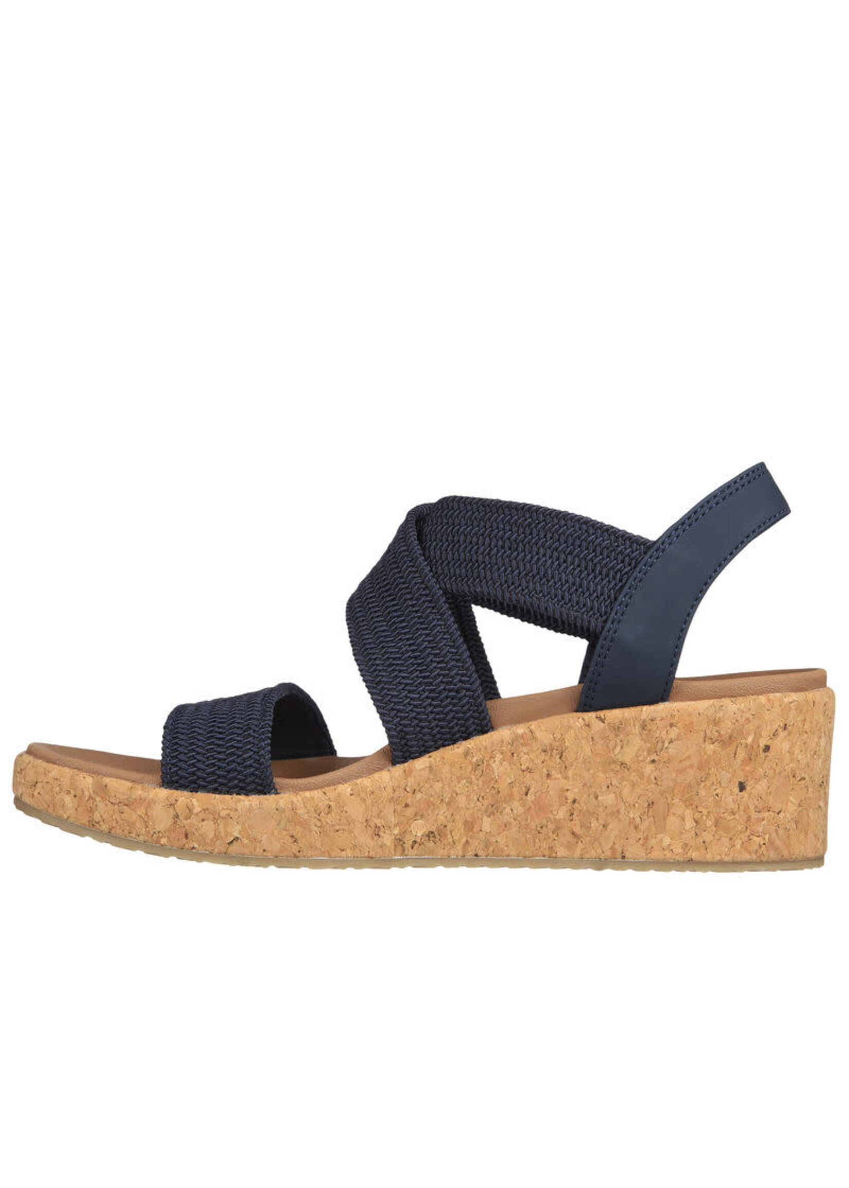 Skechers Womens Arch Fit Beverlee Love Stays Sandals 119260 Navy Blue