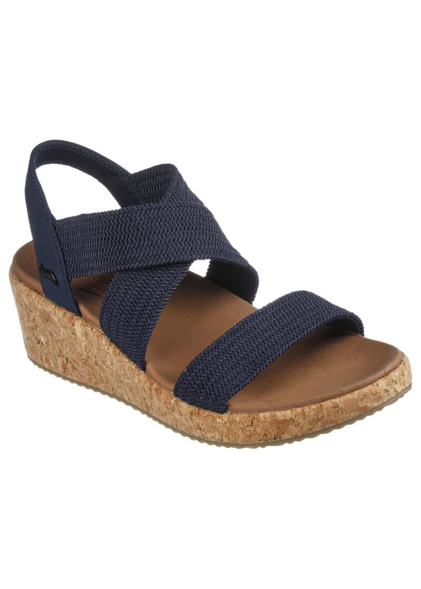 Skechers Womens Arch Fit Beverlee Love Stays Sandals 119260 Navy Blue