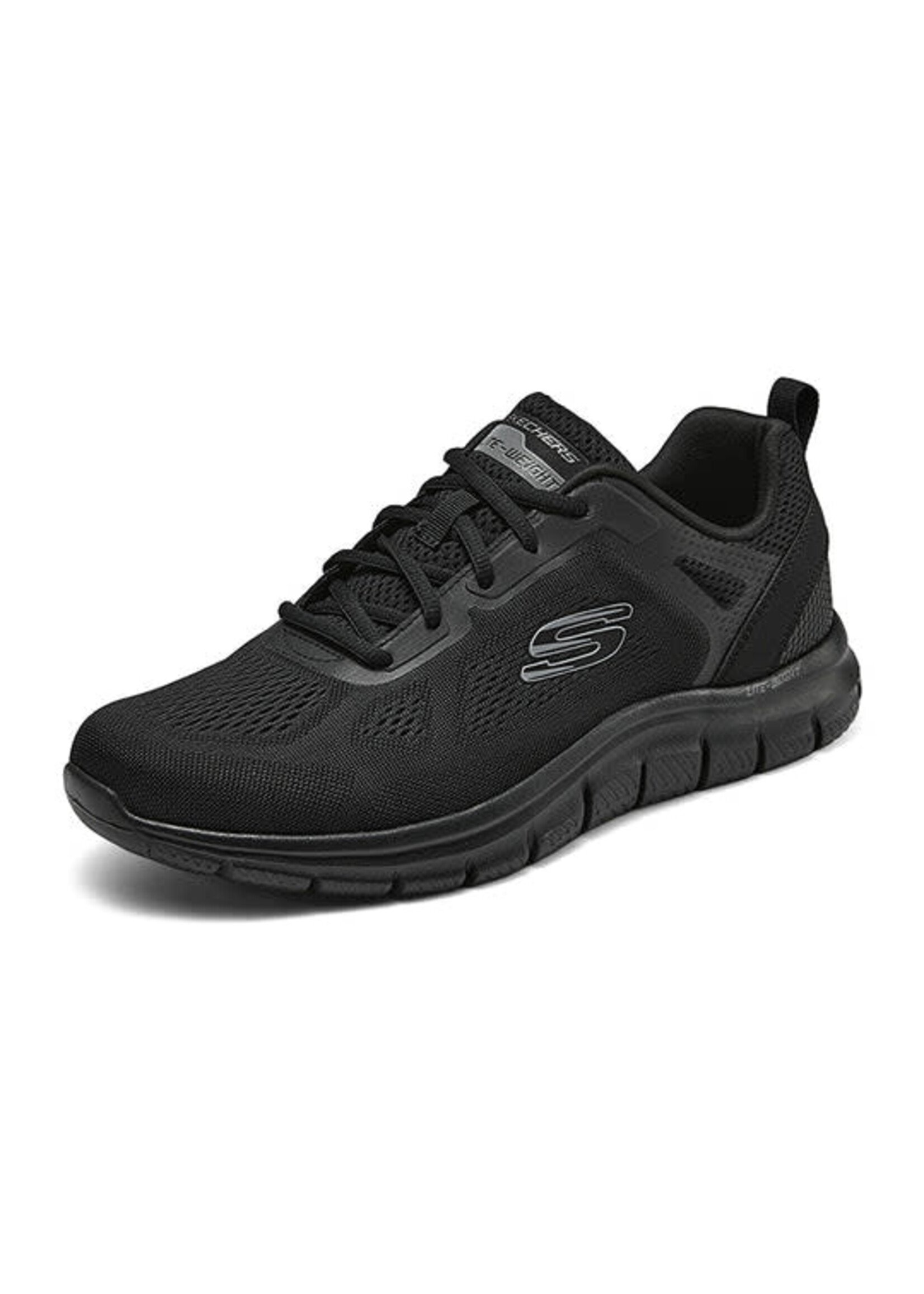 Skechers Mens Track Broader Memory Foam Machine Washable 232698/BBK Black