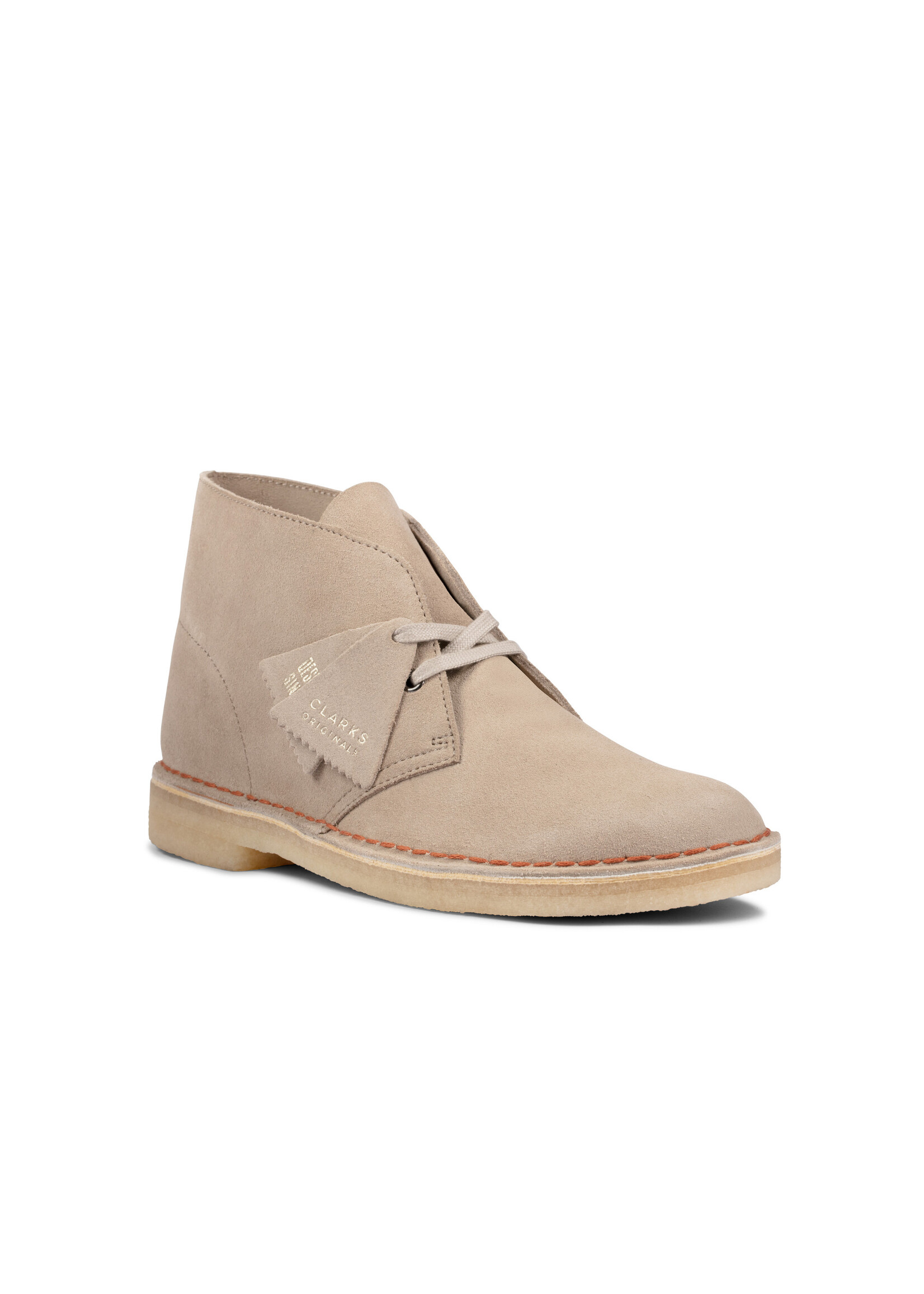 Clarks Mens Desert Boot 26155527 Sand Beige Suede