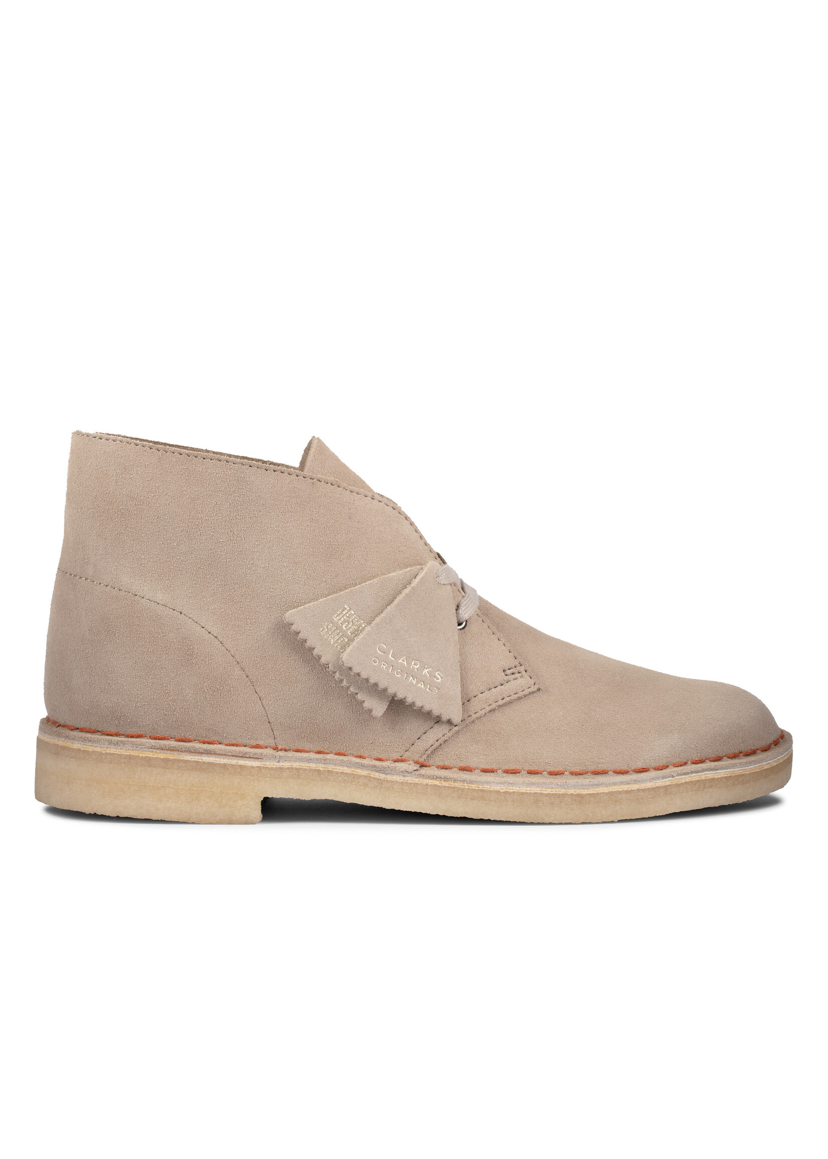 Clarks Mens Desert Boot 26155527 Sand Beige Suede