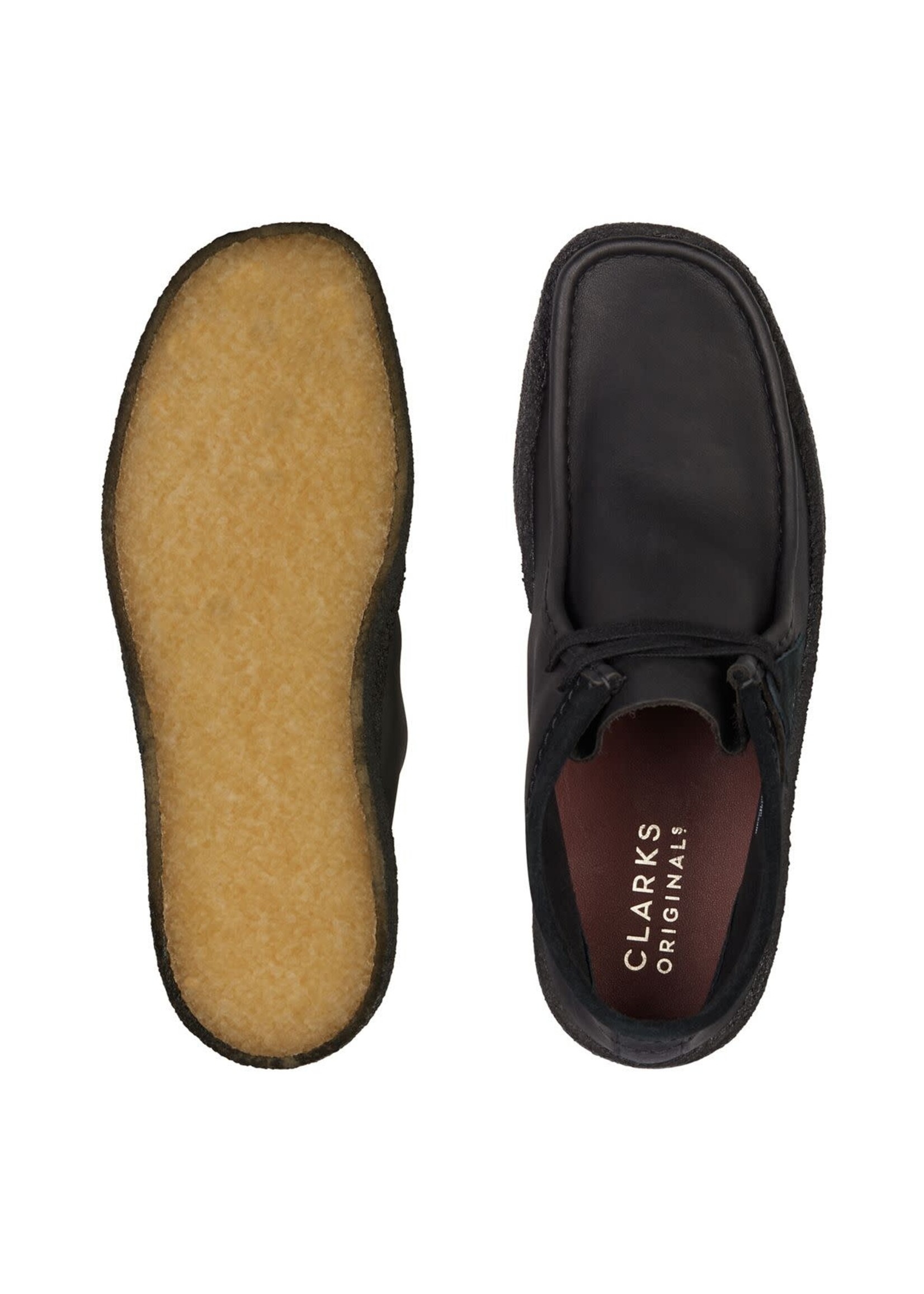 Clarks Mens Originals Icon Boots Wallabee Cup Boot 26163169 Black