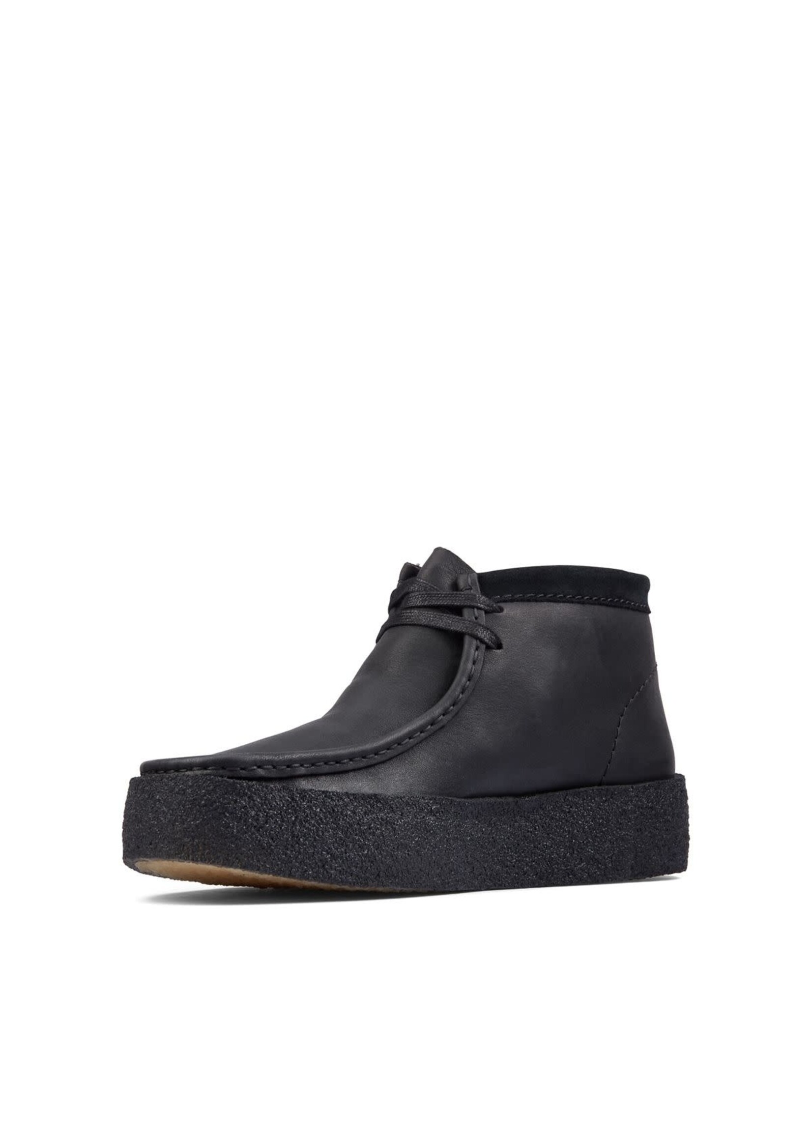 Clarks Mens Originals Icon Boots Wallabee Cup Boot 26163169 Black