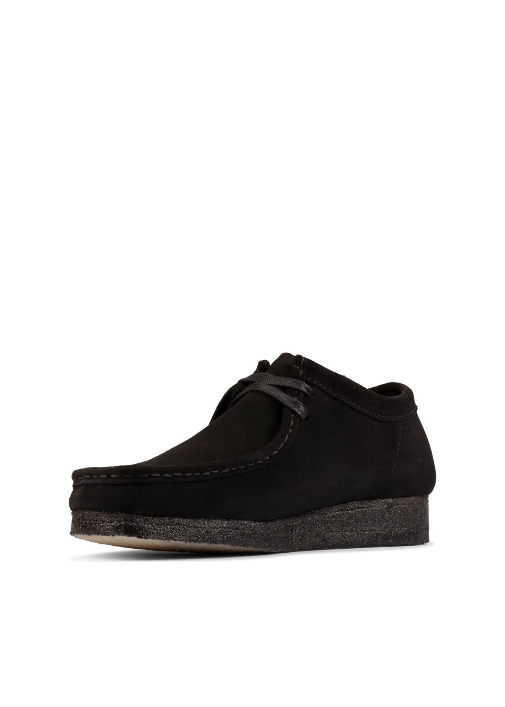Clarks Wallabee Black Sde