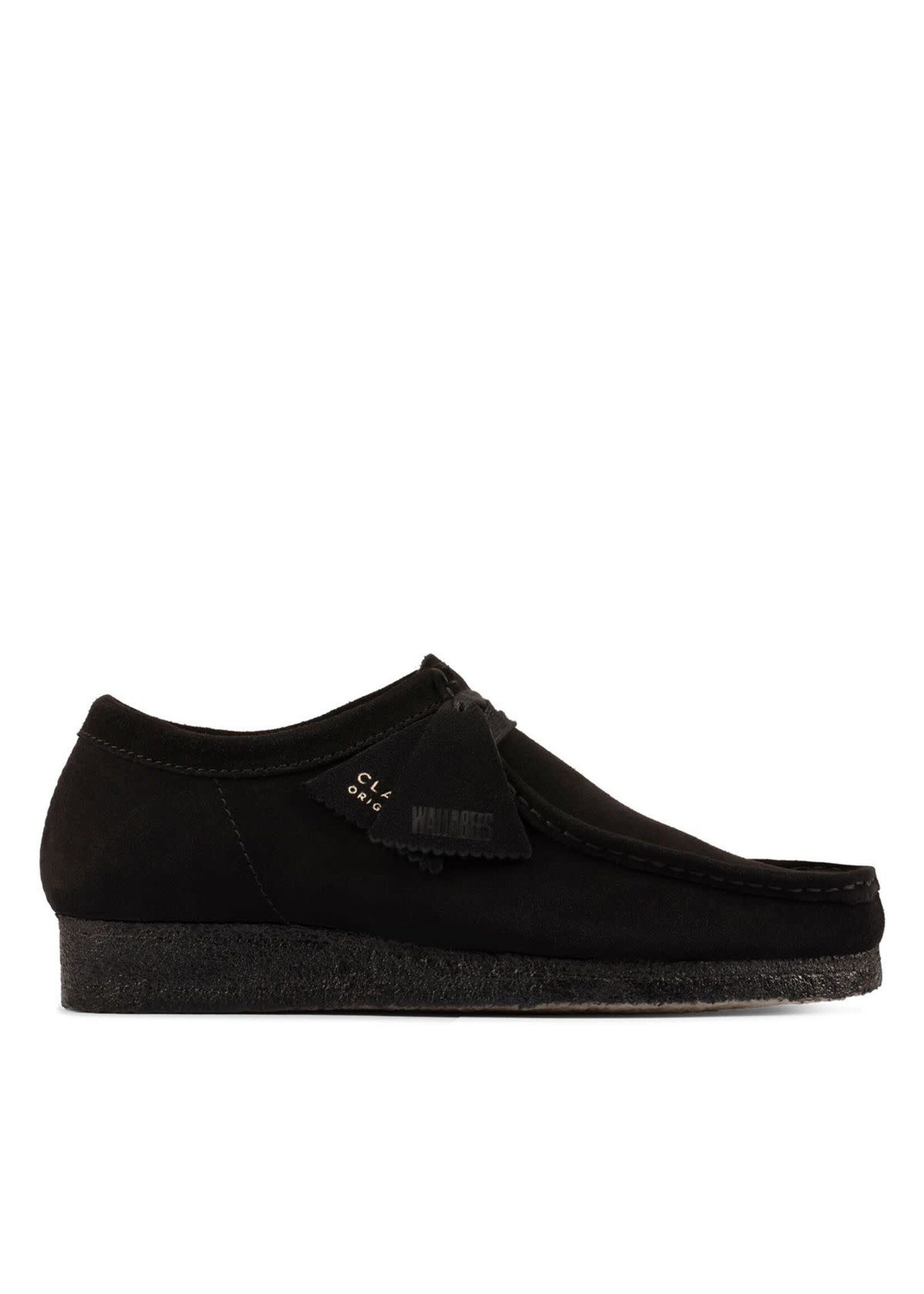 Clarks Wallabee Black Sde