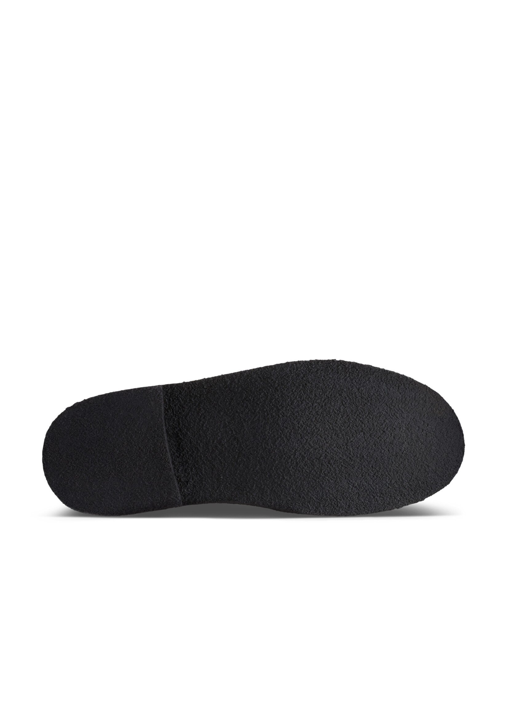 Clarks Mens Desert Boot Black Polished Leather 26144225