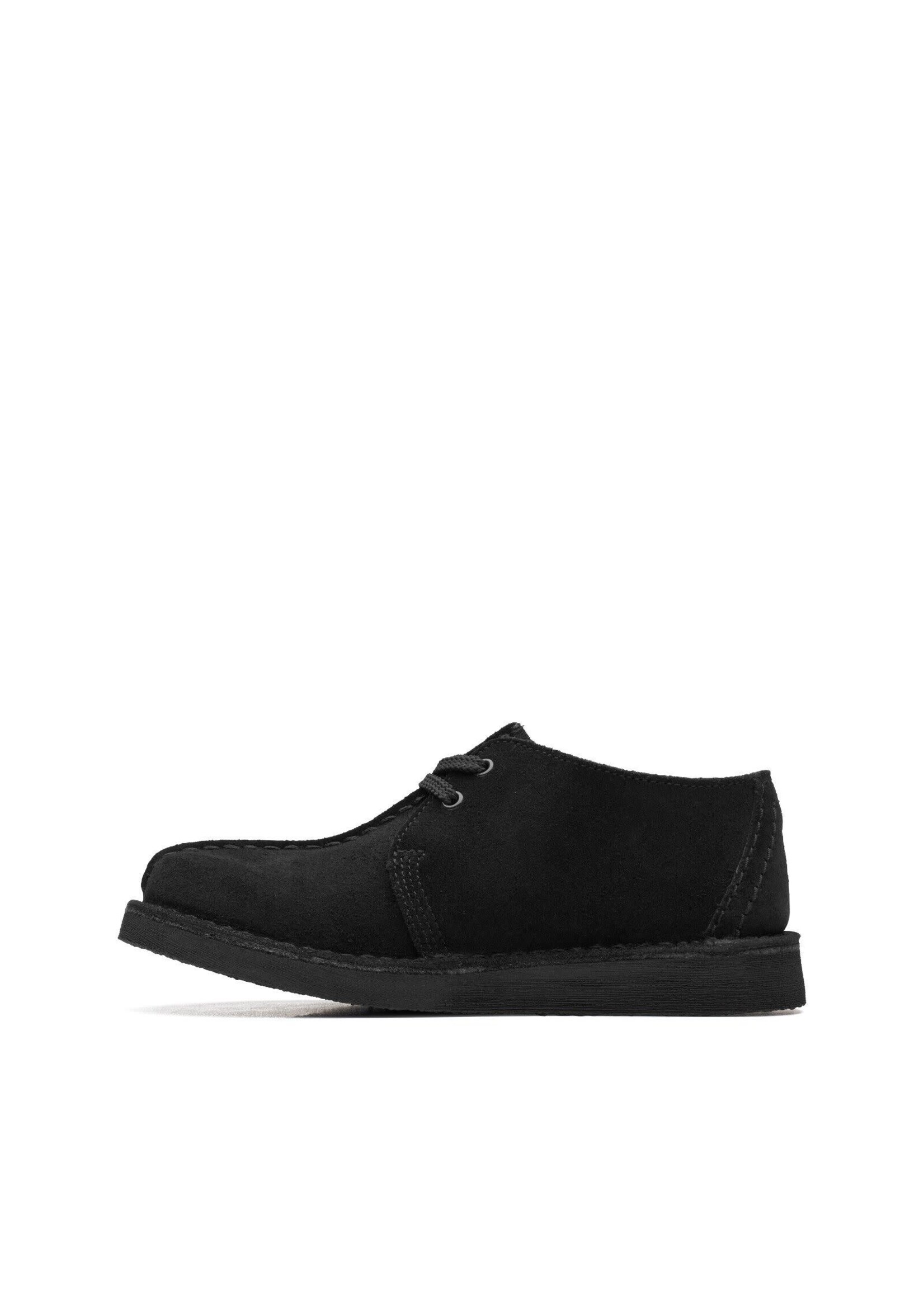Clarks Older Boys Desert Trek O Black Suede 26168046 (Unisex)