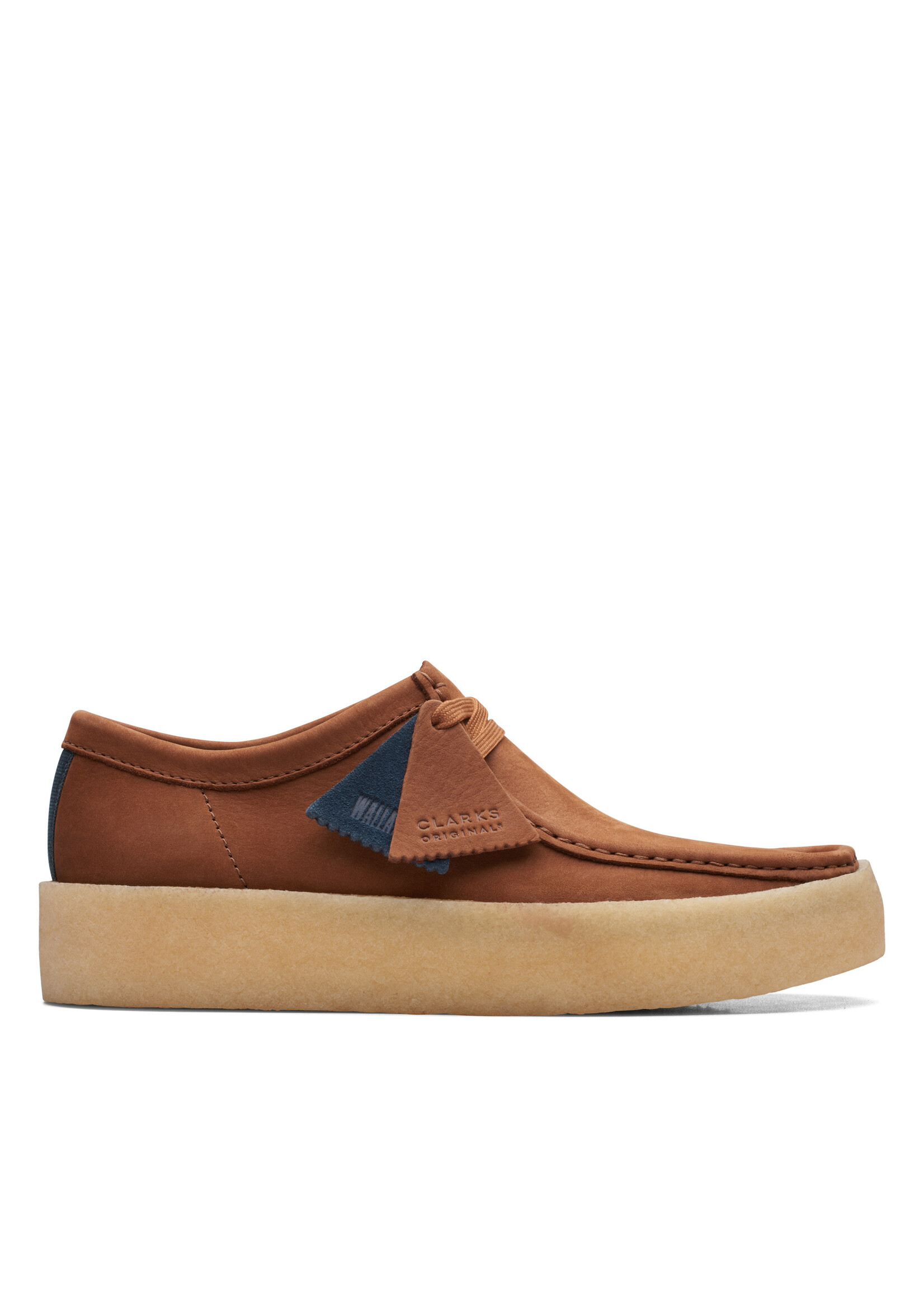 Clarks Mens Originals Icon Shoes Wallabee Cup Tan Brown Nubuck 26167989