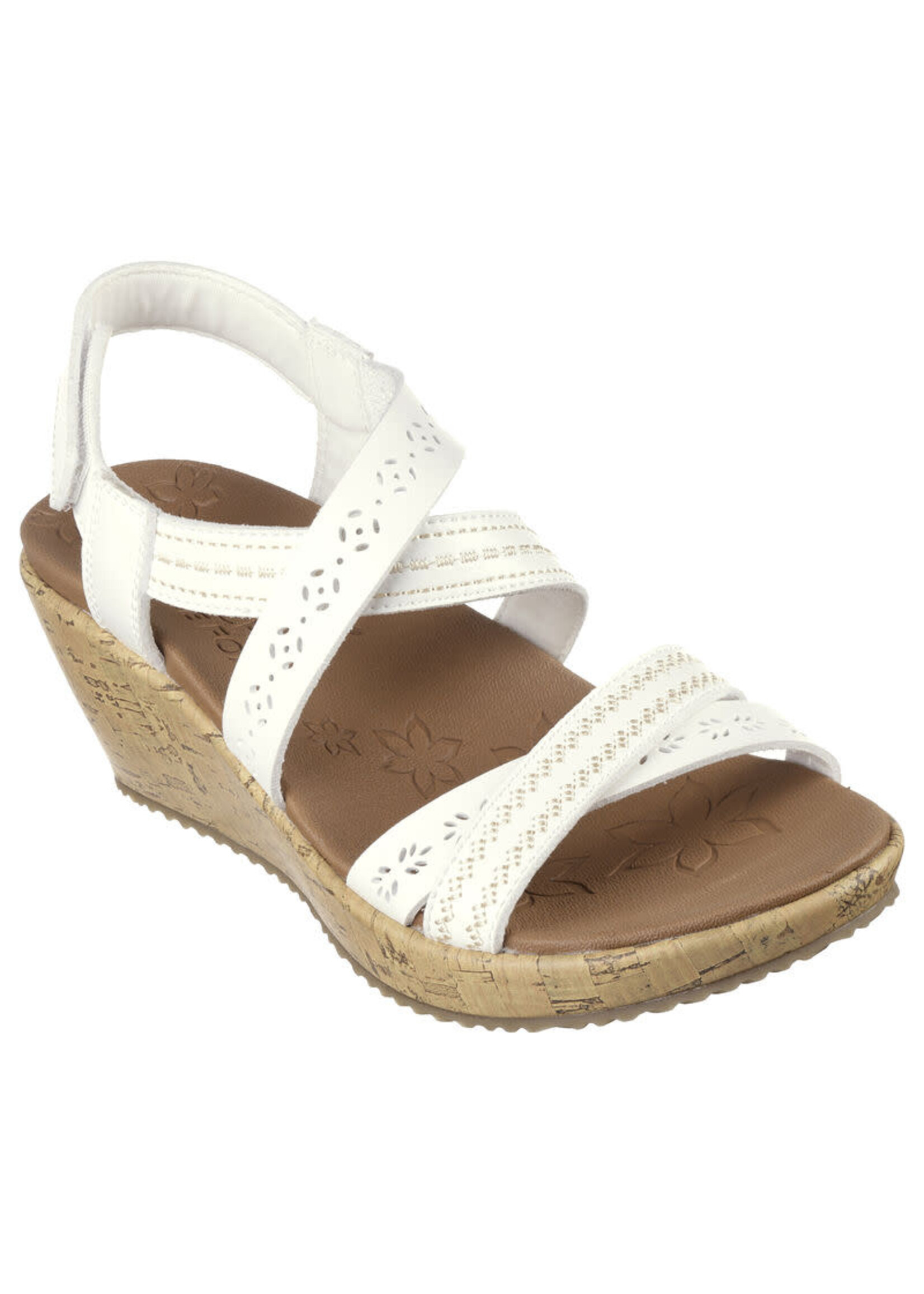 Skechers Women's Beverlee - Delicate Glow- White